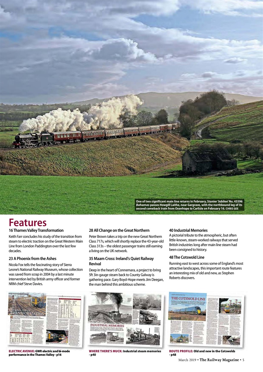 Railway Magazine Preview Pages