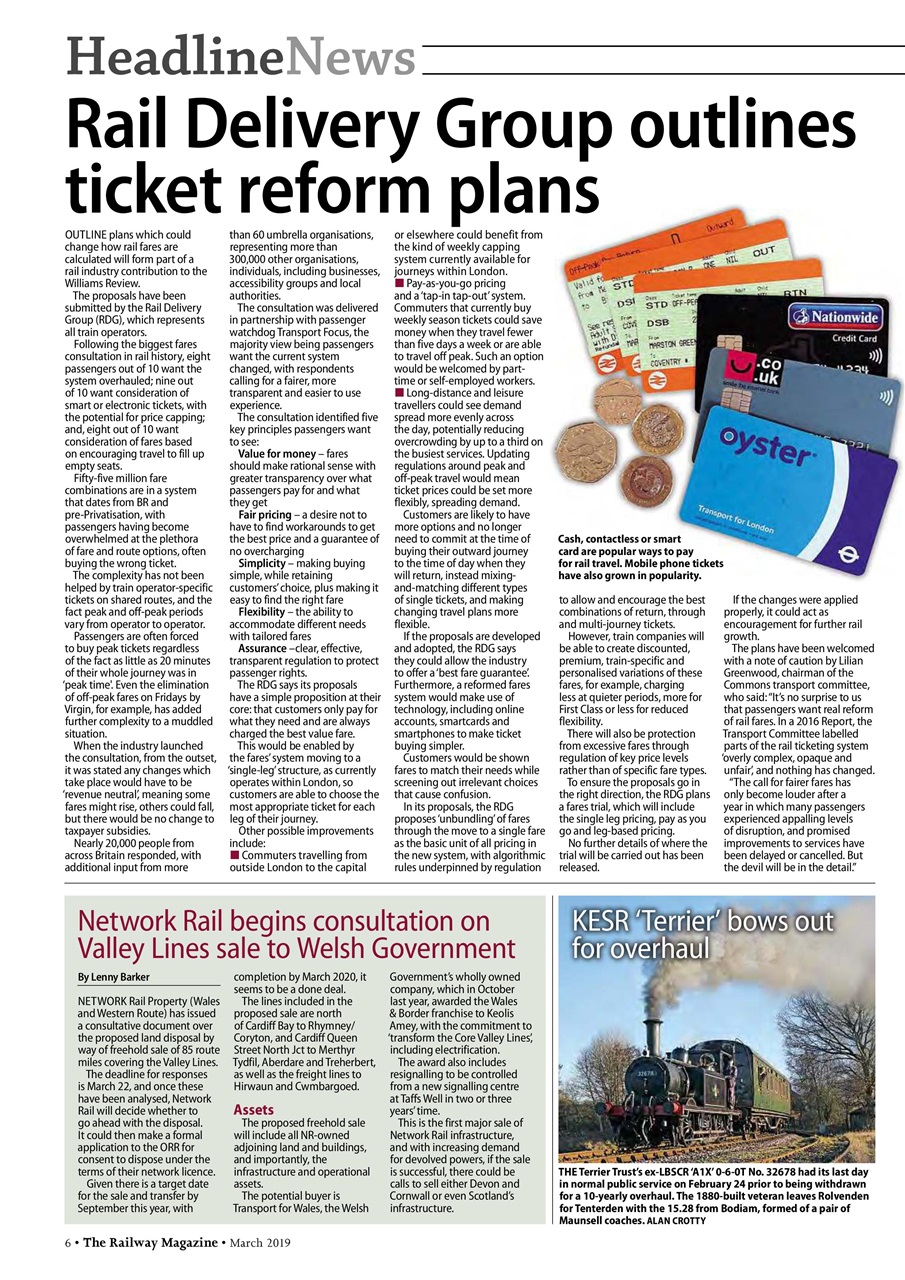 Railway Magazine Preview Pages