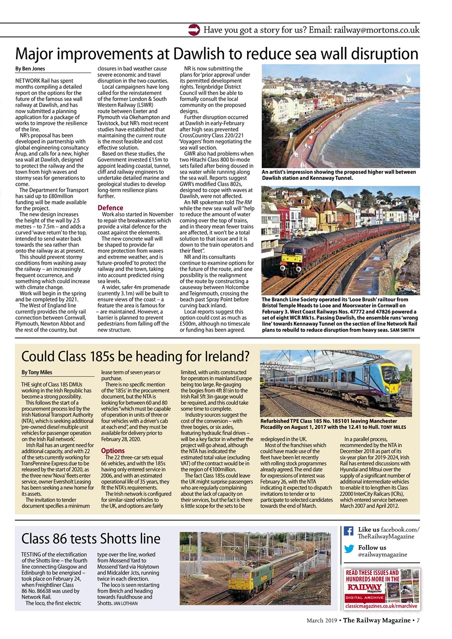 Railway Magazine Preview Pages