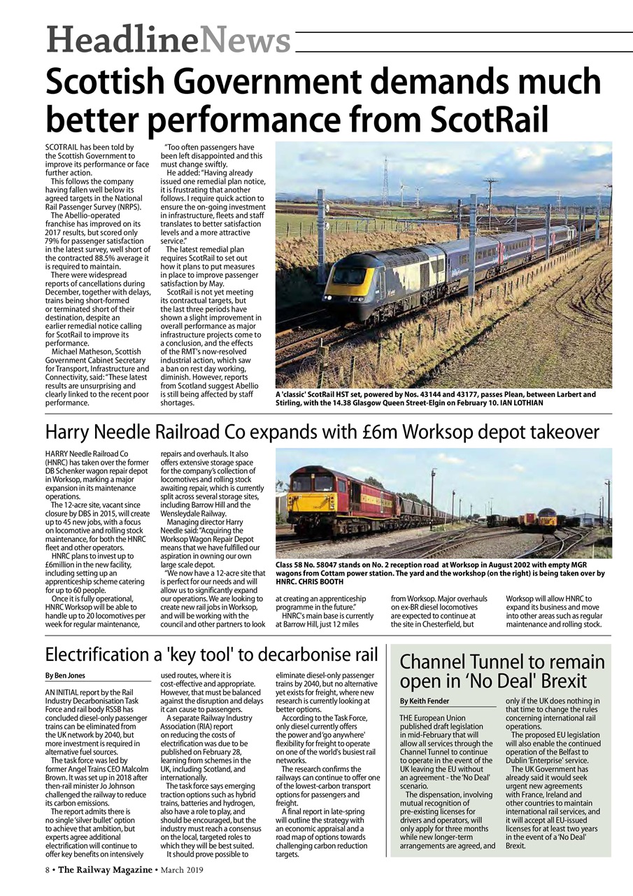 Railway Magazine Preview Pages