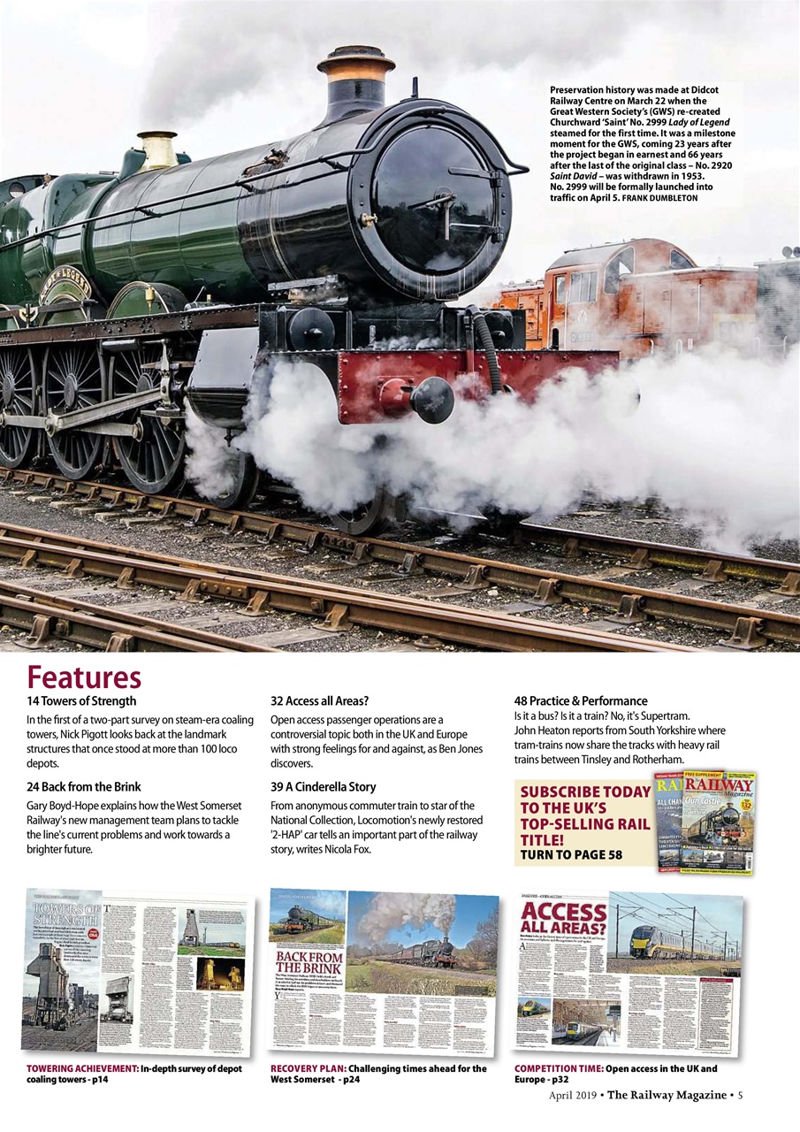 Railway Magazine Preview Pages