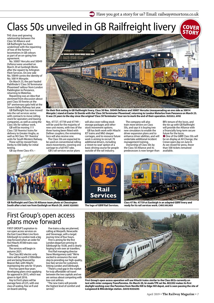 Railway Magazine Preview Pages