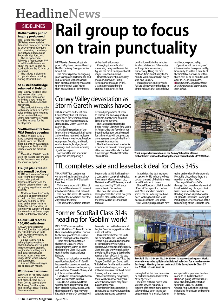 Railway Magazine Preview Pages