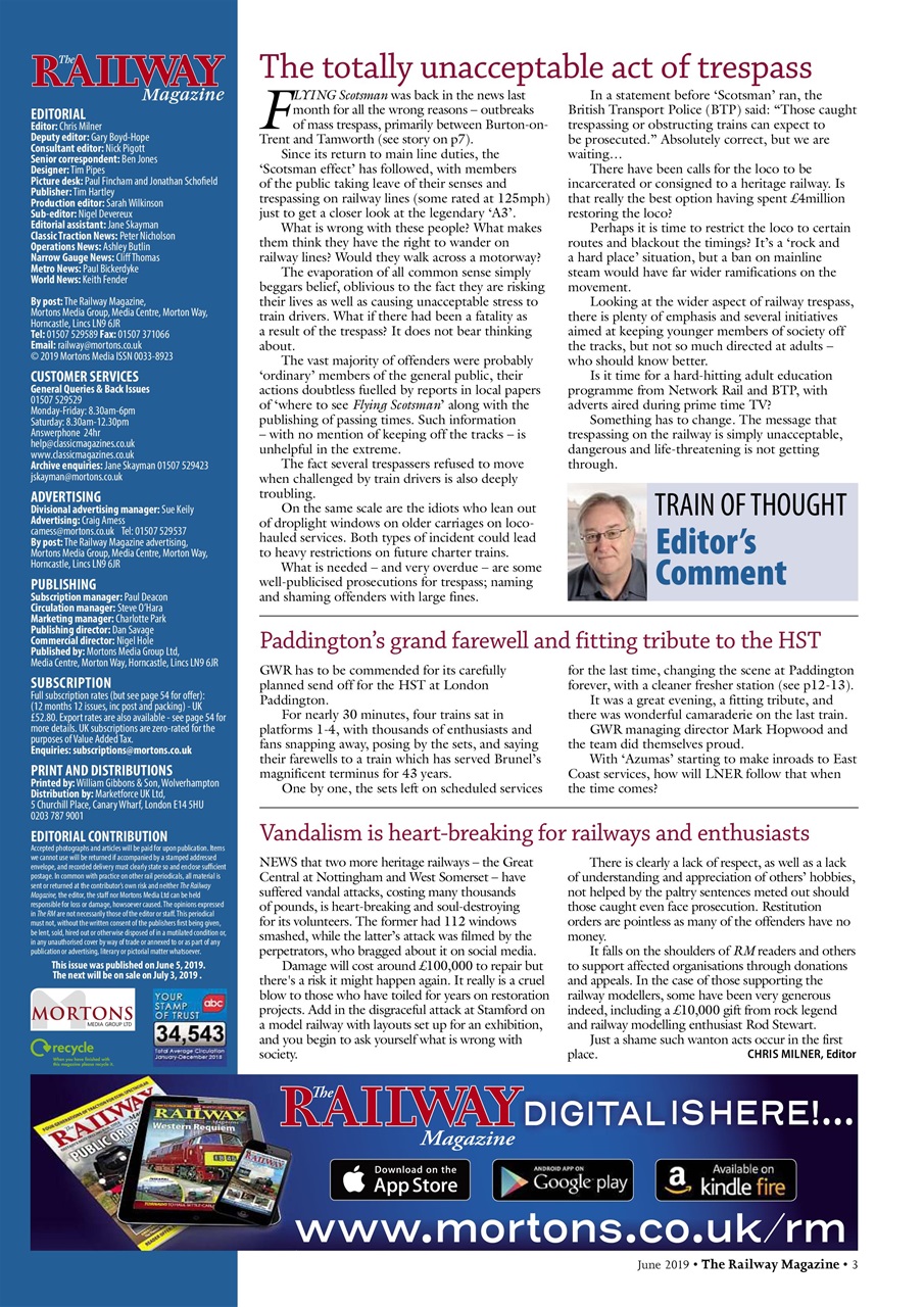 Railway Magazine Preview Pages