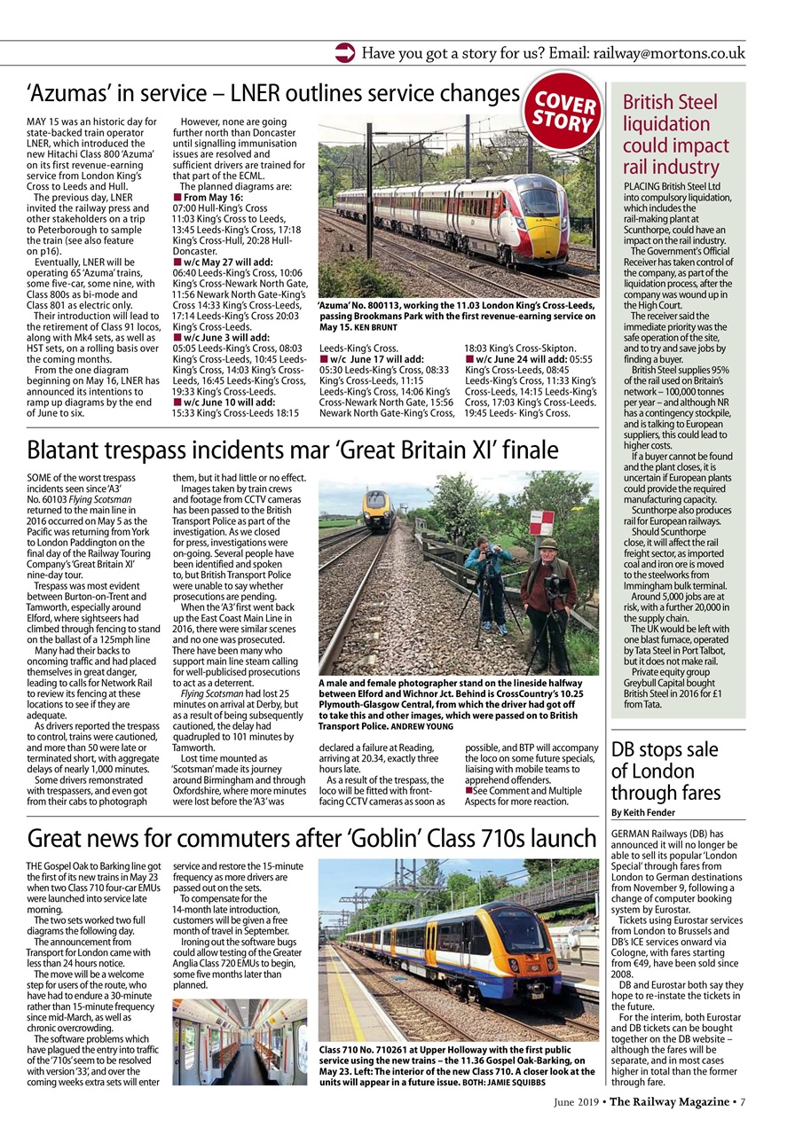 Railway Magazine Preview Pages