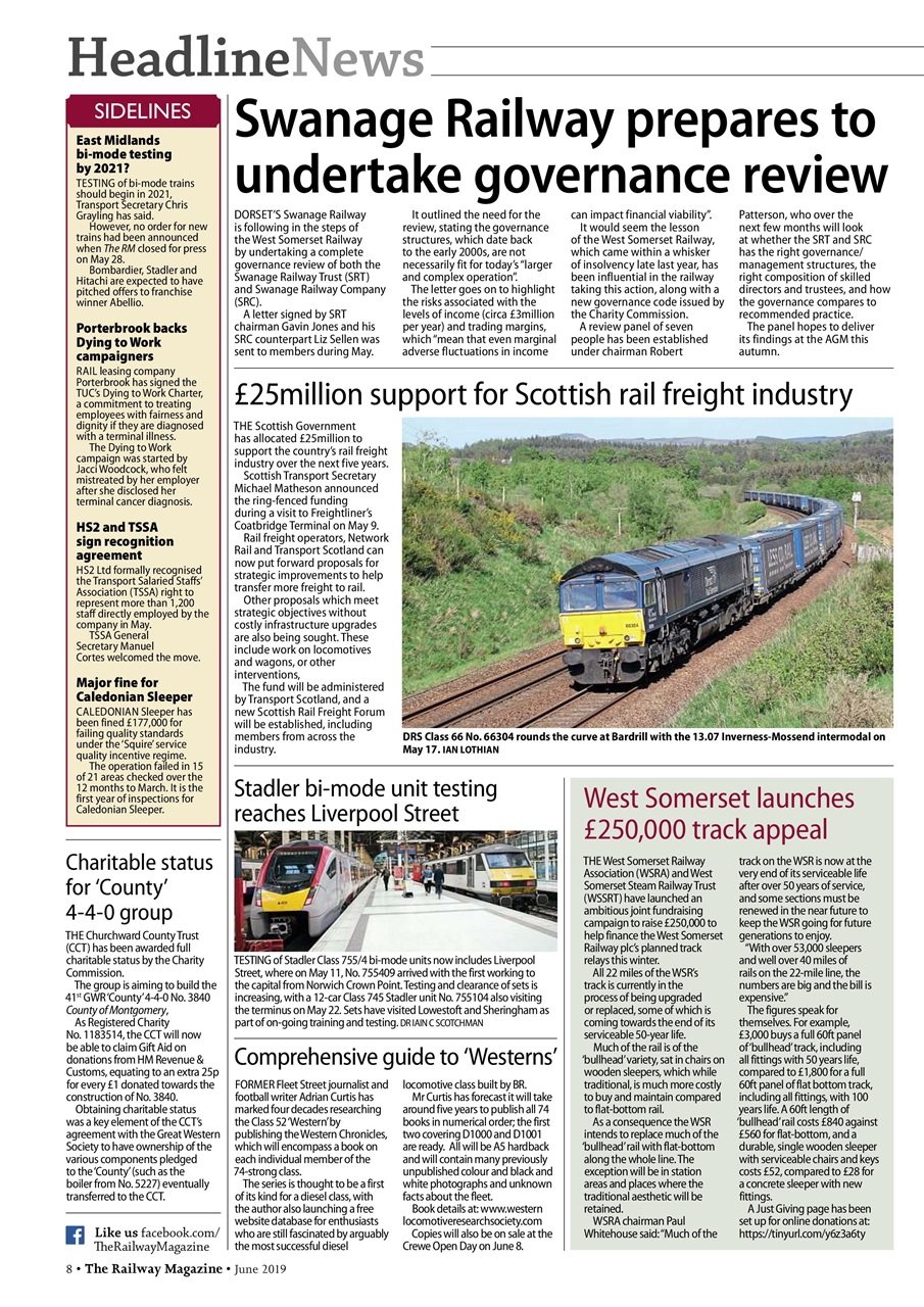 Railway Magazine Preview Pages