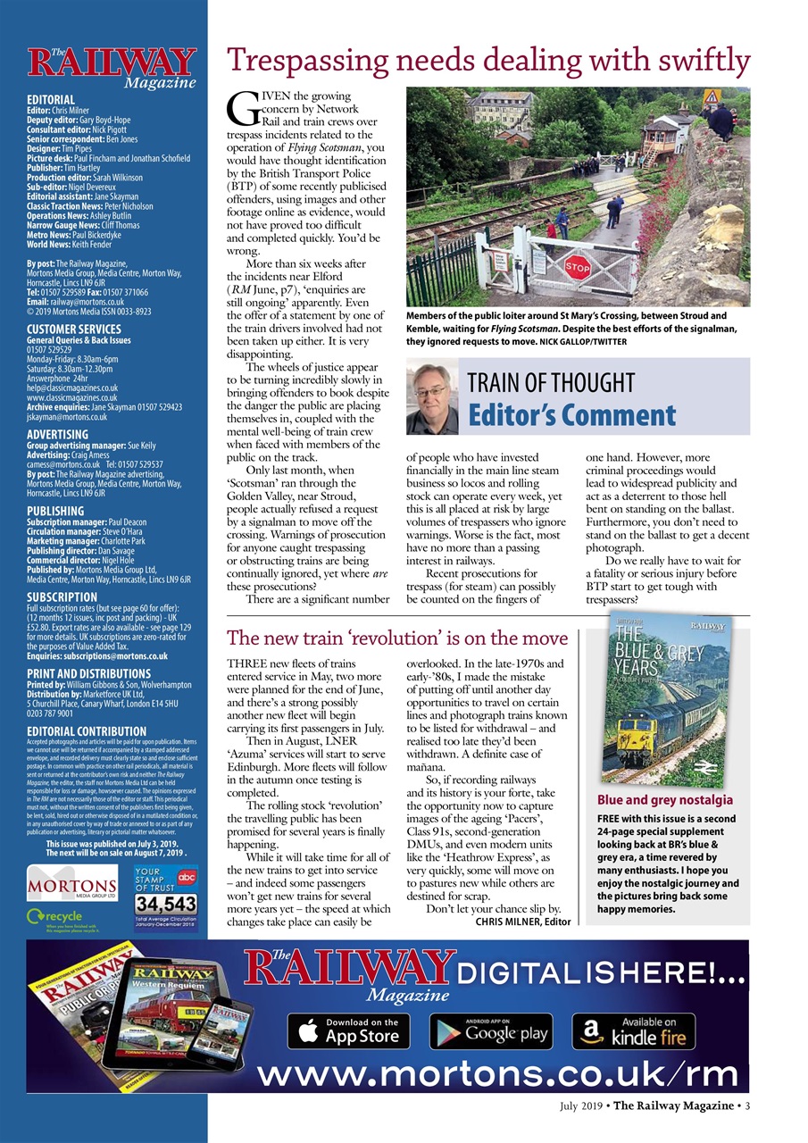 Railway Magazine Preview Pages
