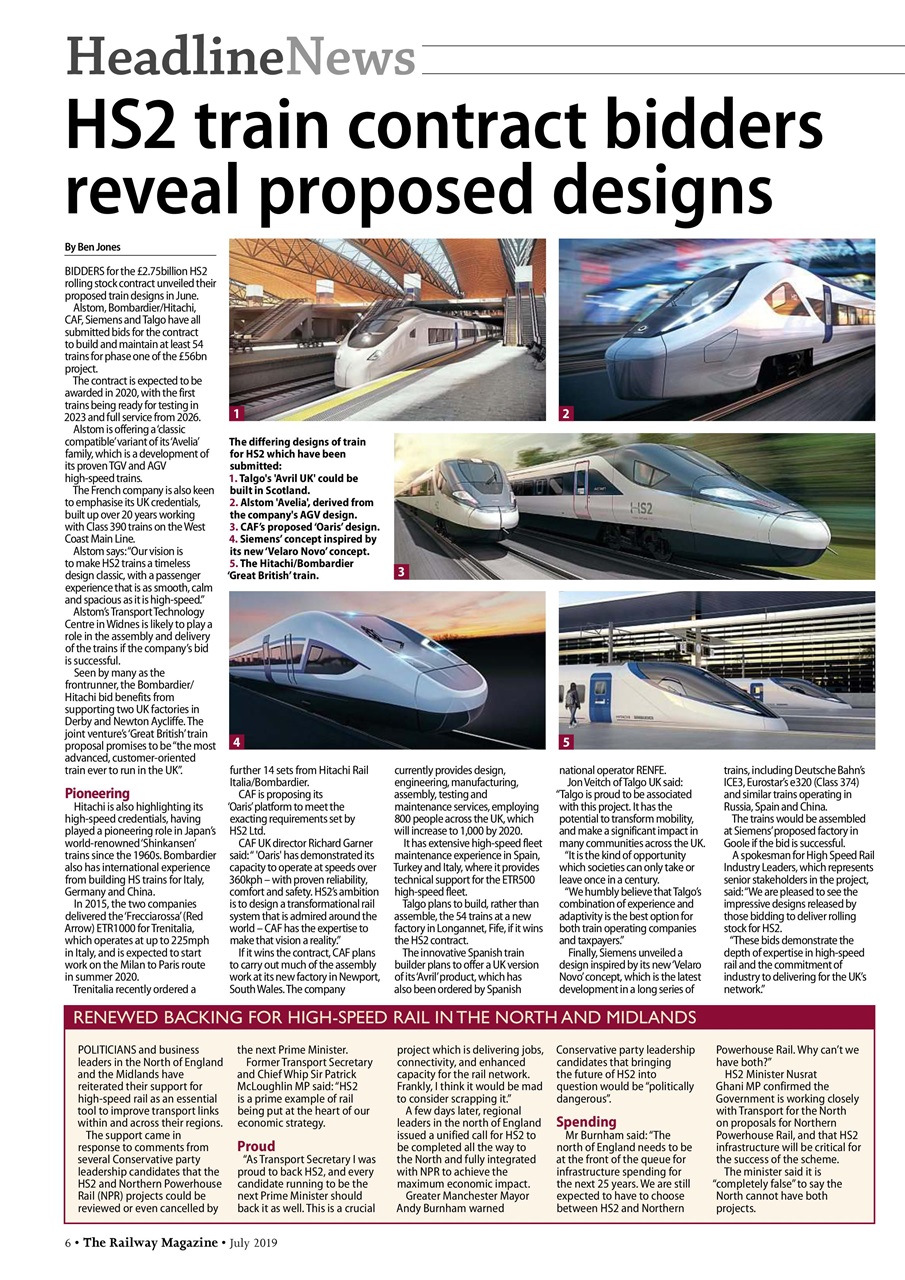 Railway Magazine Preview Pages