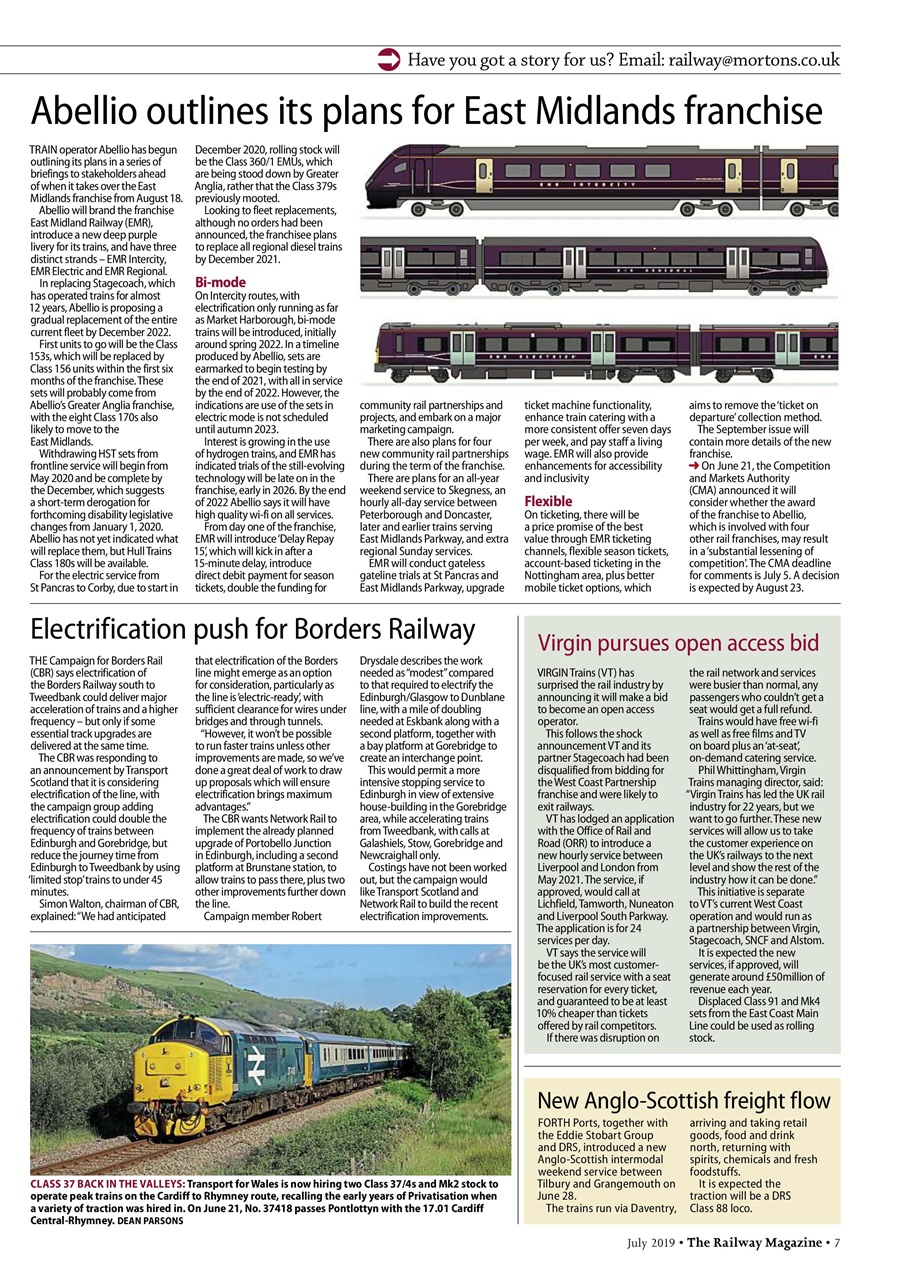 Railway Magazine Preview Pages