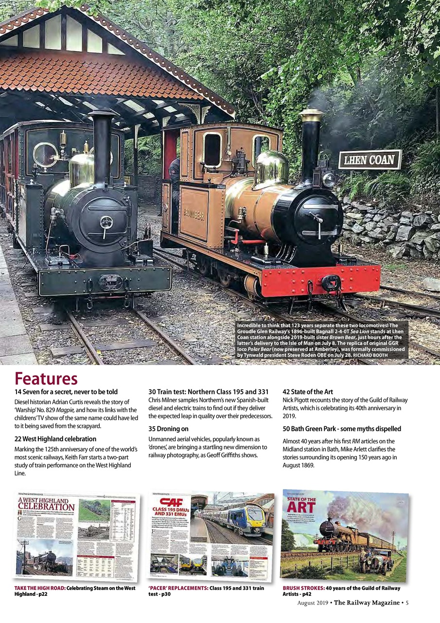 Railway Magazine Preview Pages