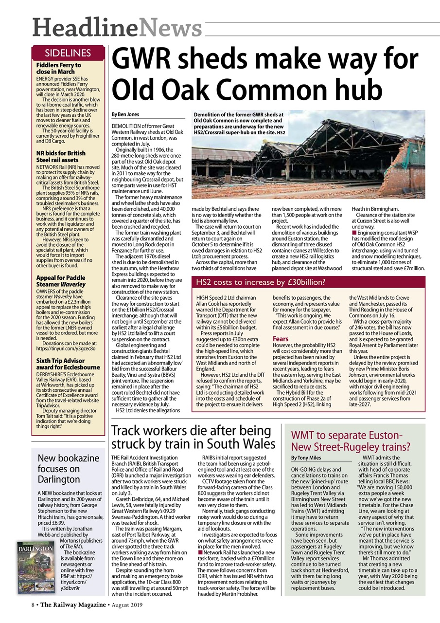 Railway Magazine Preview Pages