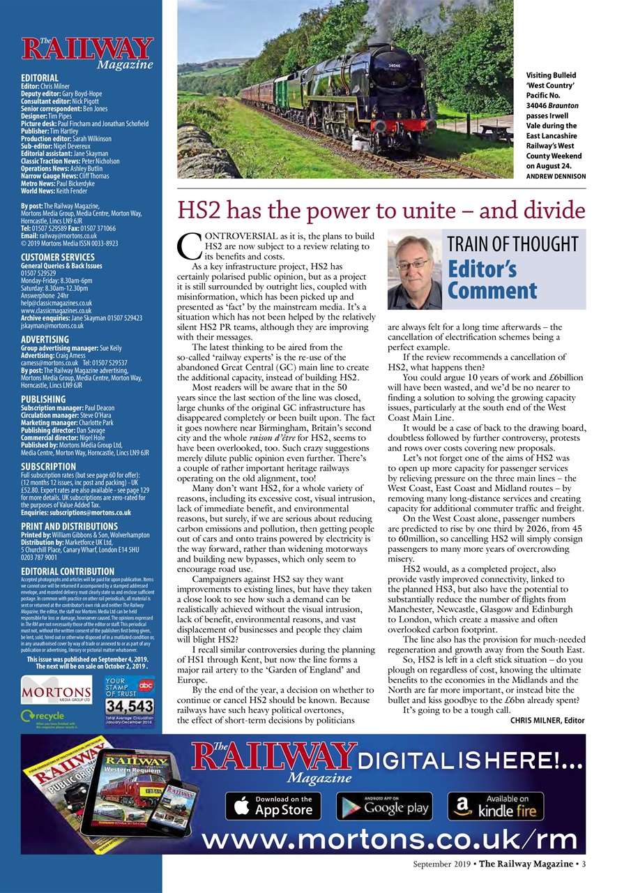 Railway Magazine Preview Pages