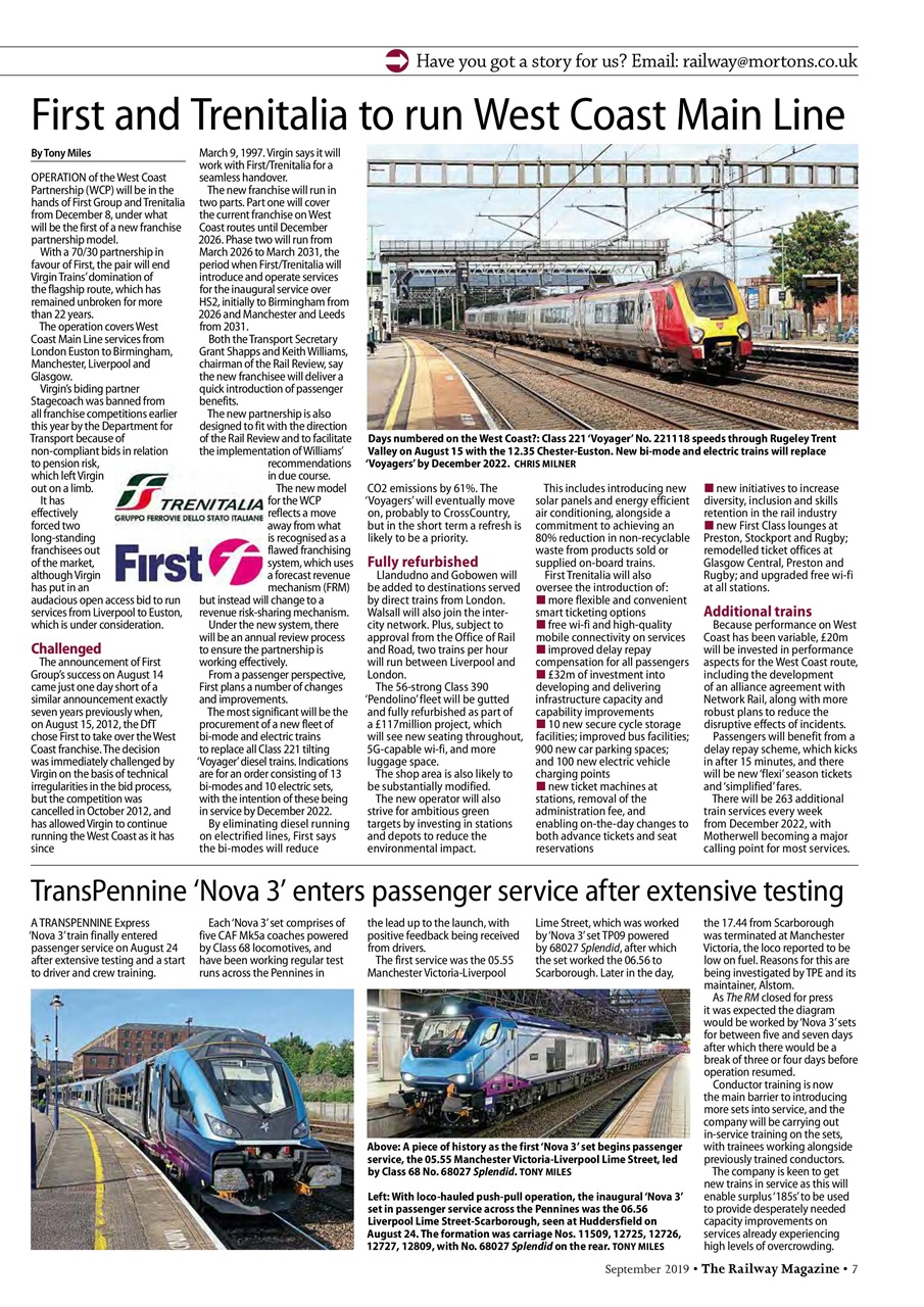 Railway Magazine Preview Pages