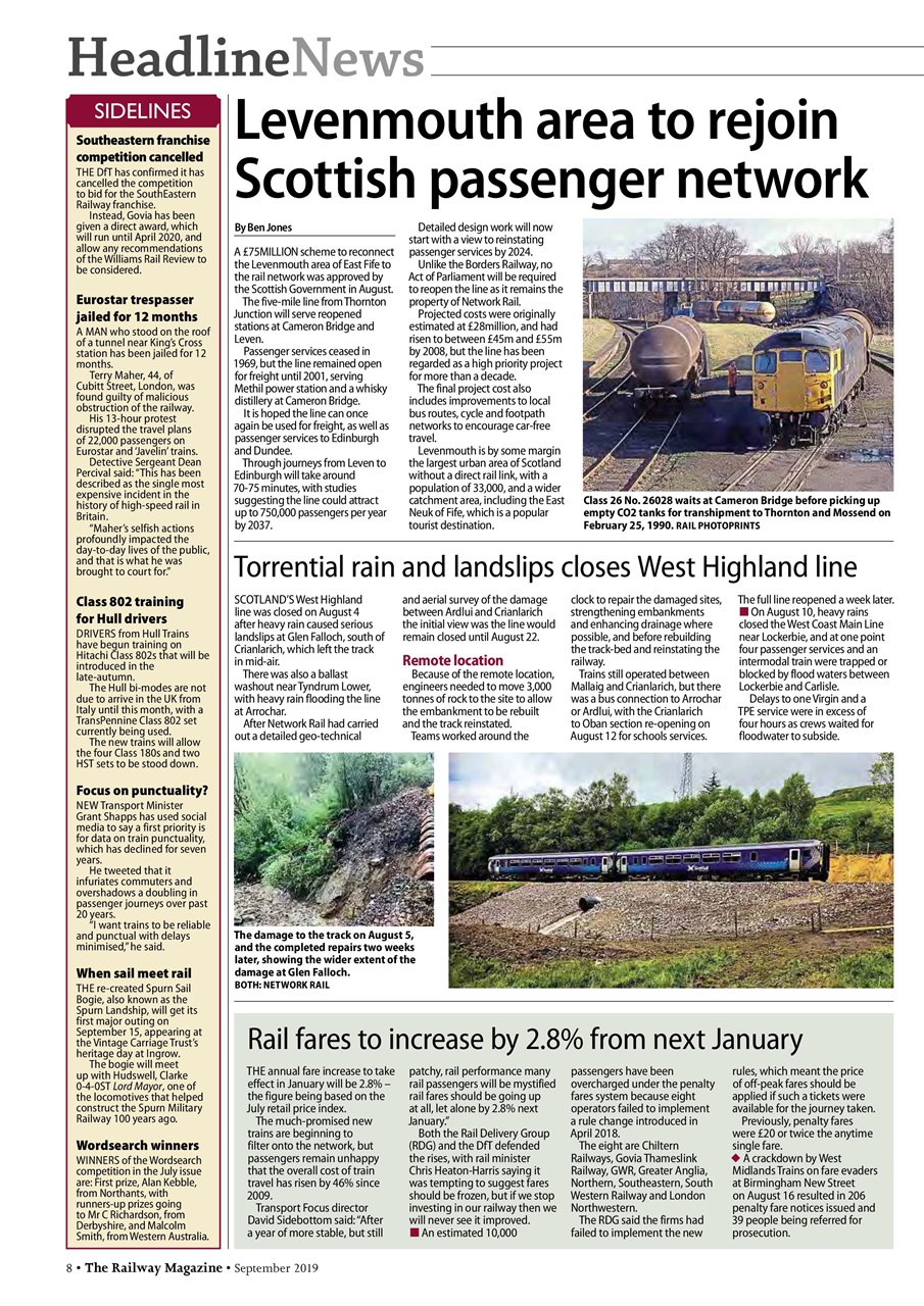 Railway Magazine Preview Pages