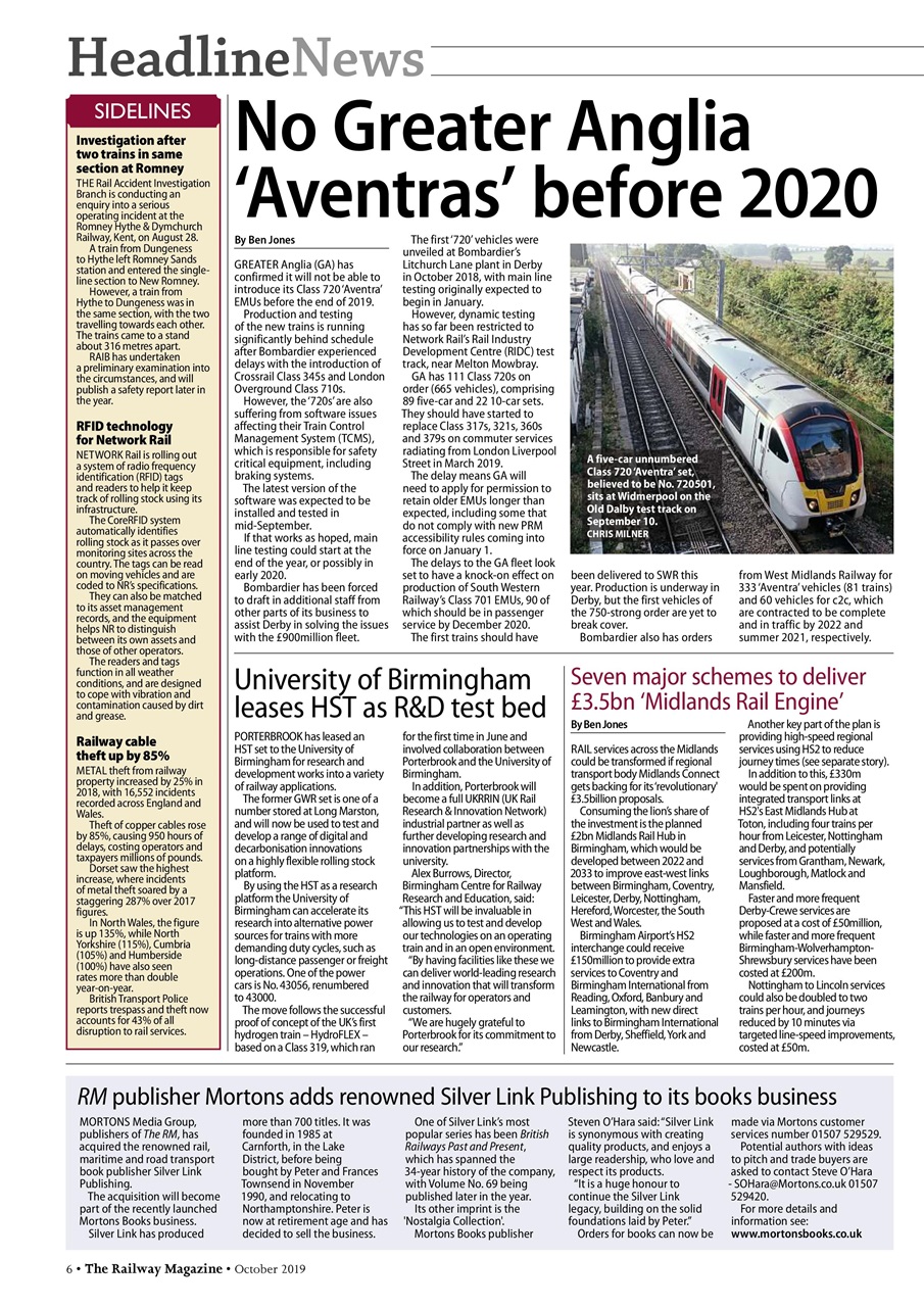 Railway Magazine Preview Pages