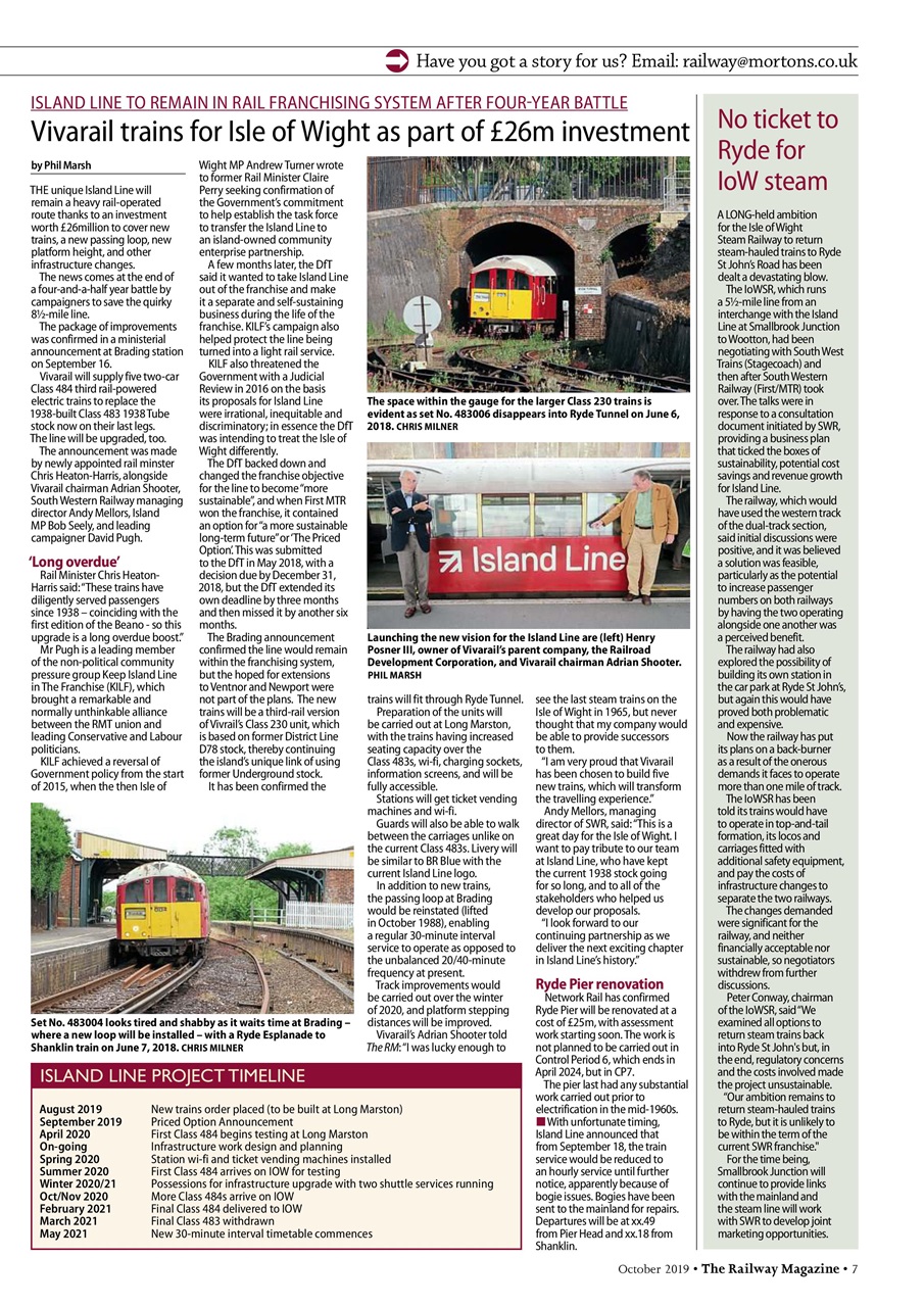 Railway Magazine Preview Pages