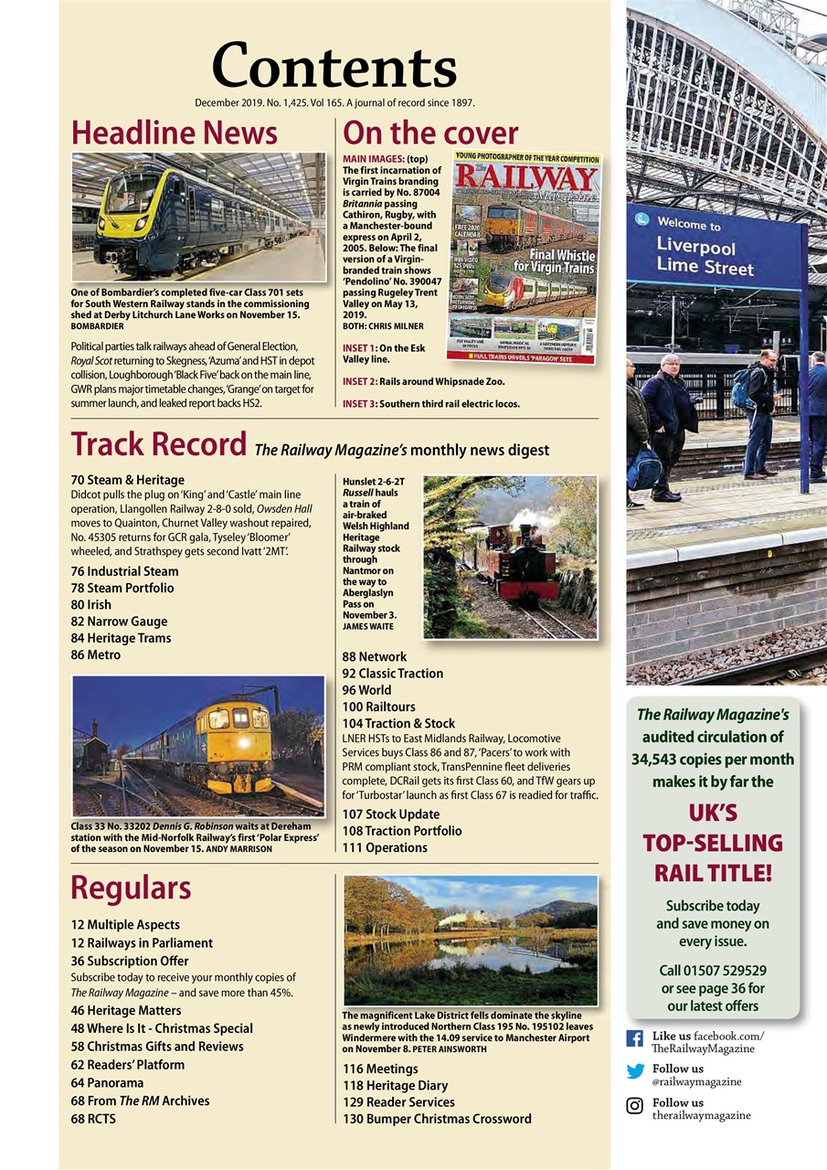 Railway Magazine Preview Pages