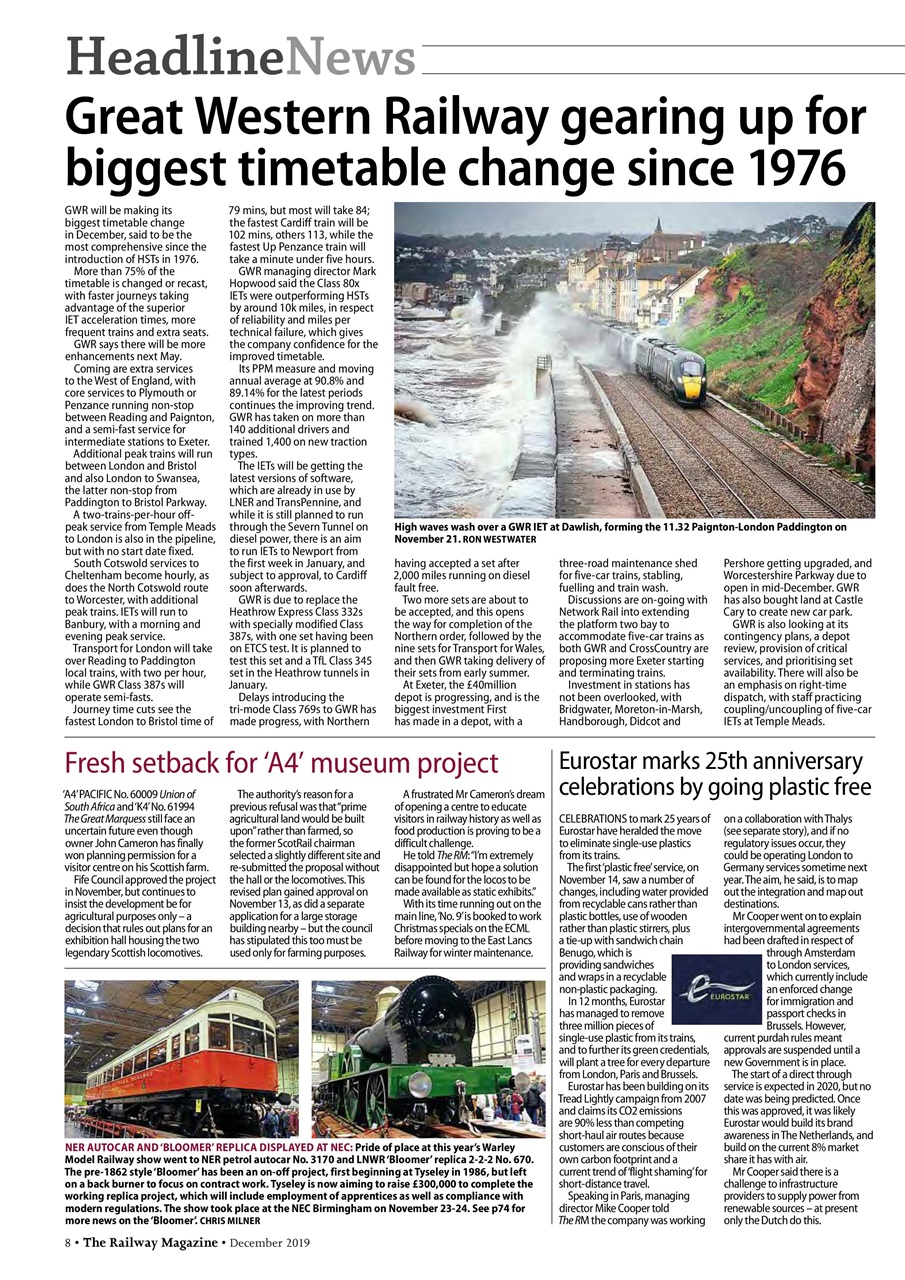 Railway Magazine Preview Pages