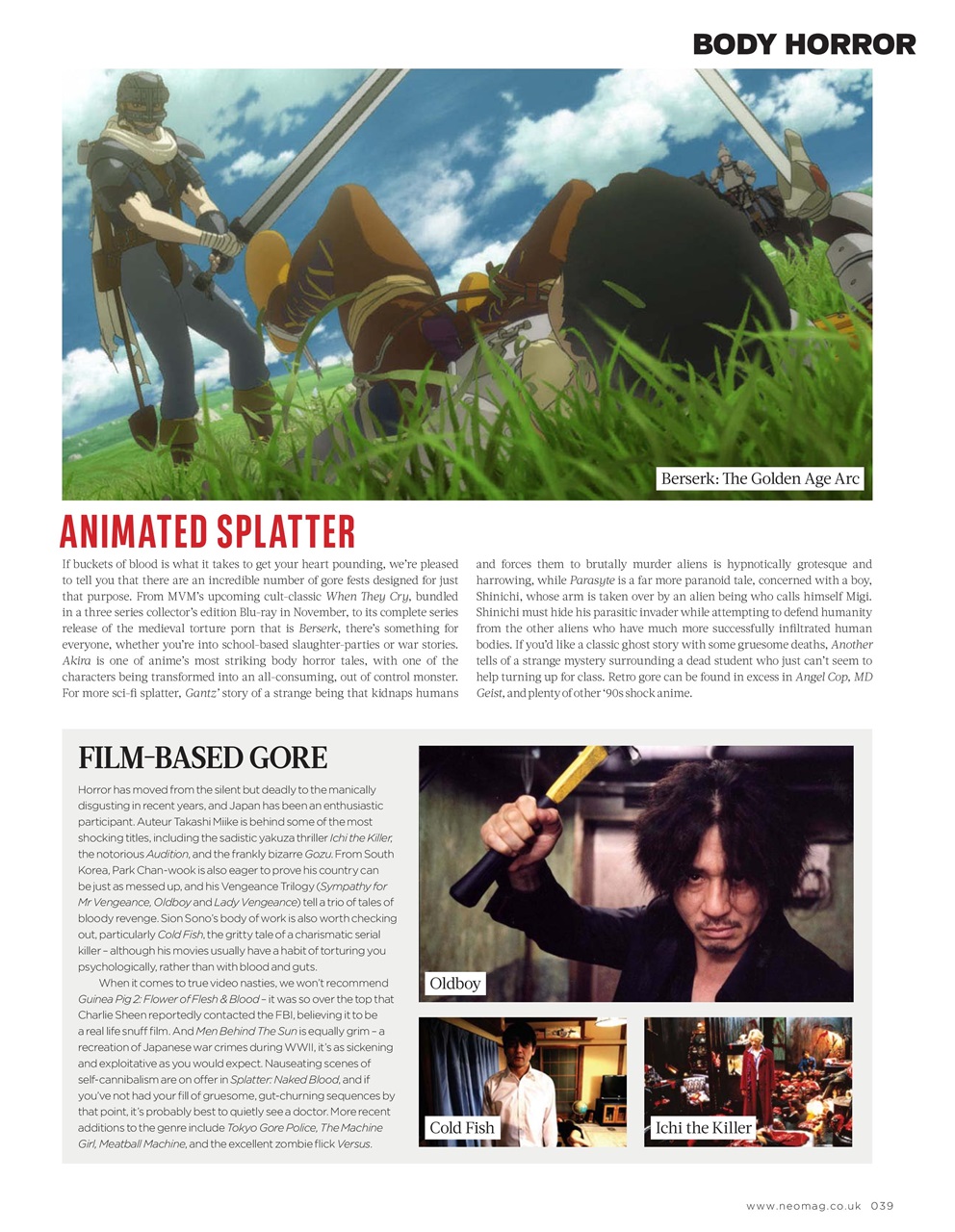 NEO Magazine Preview Pages