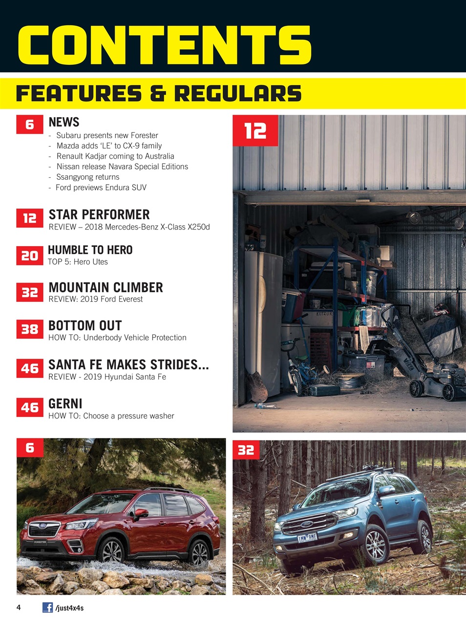 JUST 4X4S Preview Pages