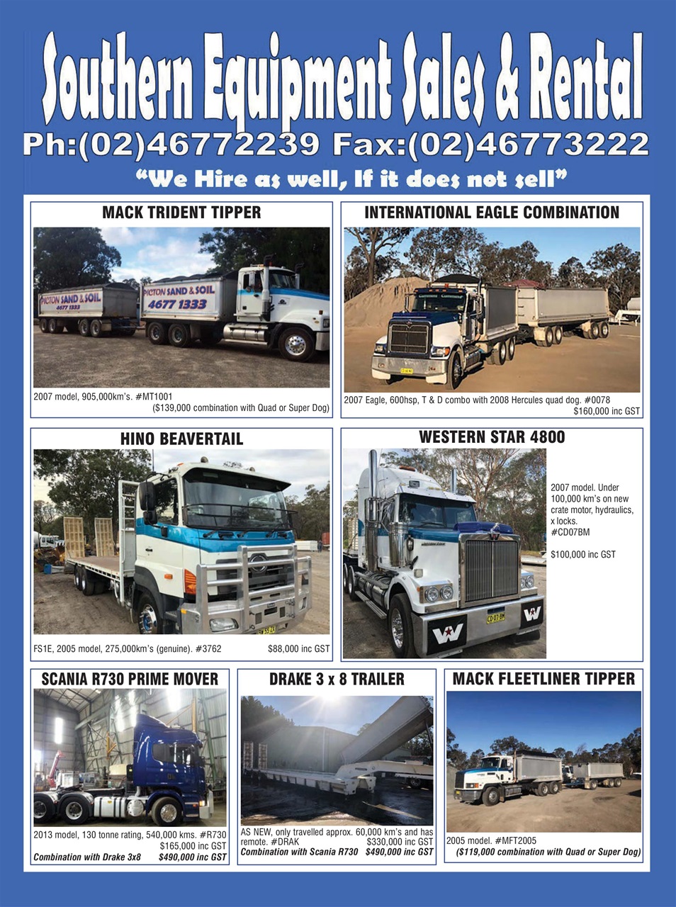 JUST TRUCKS Preview Pages