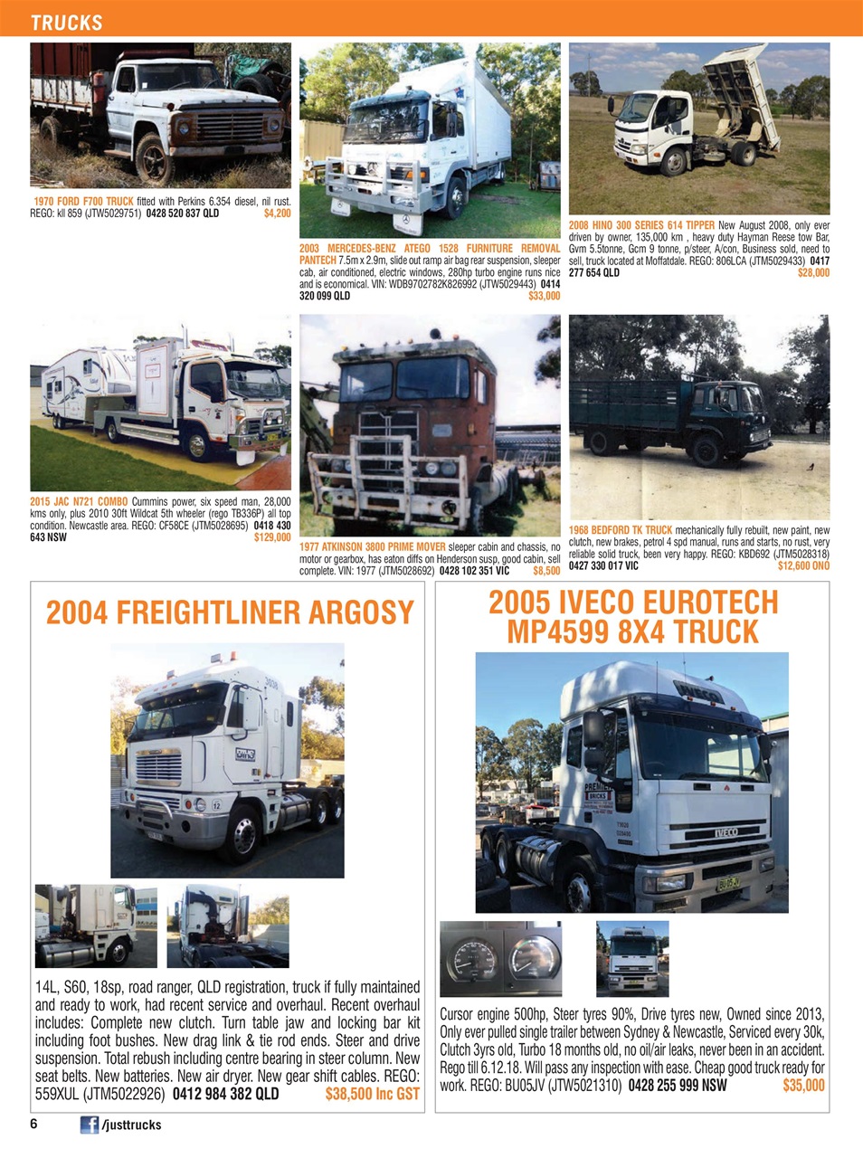 JUST TRUCKS Preview Pages