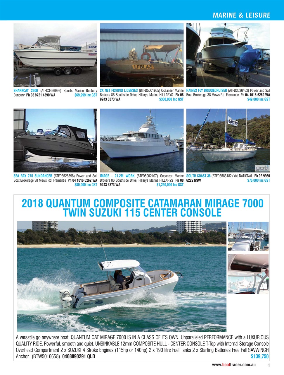 Boat Trader Australia Preview Pages