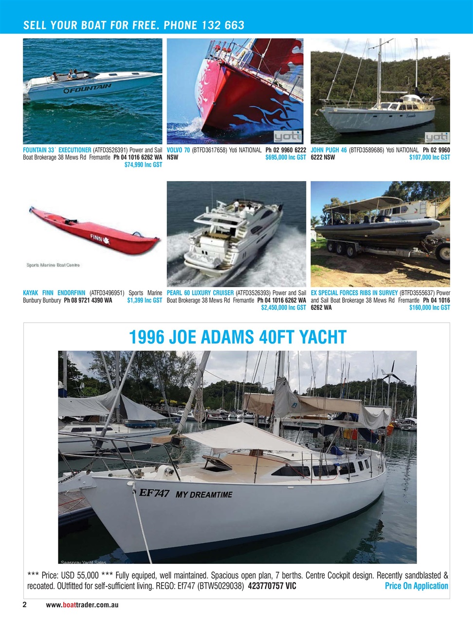Boat Trader Australia Preview Pages