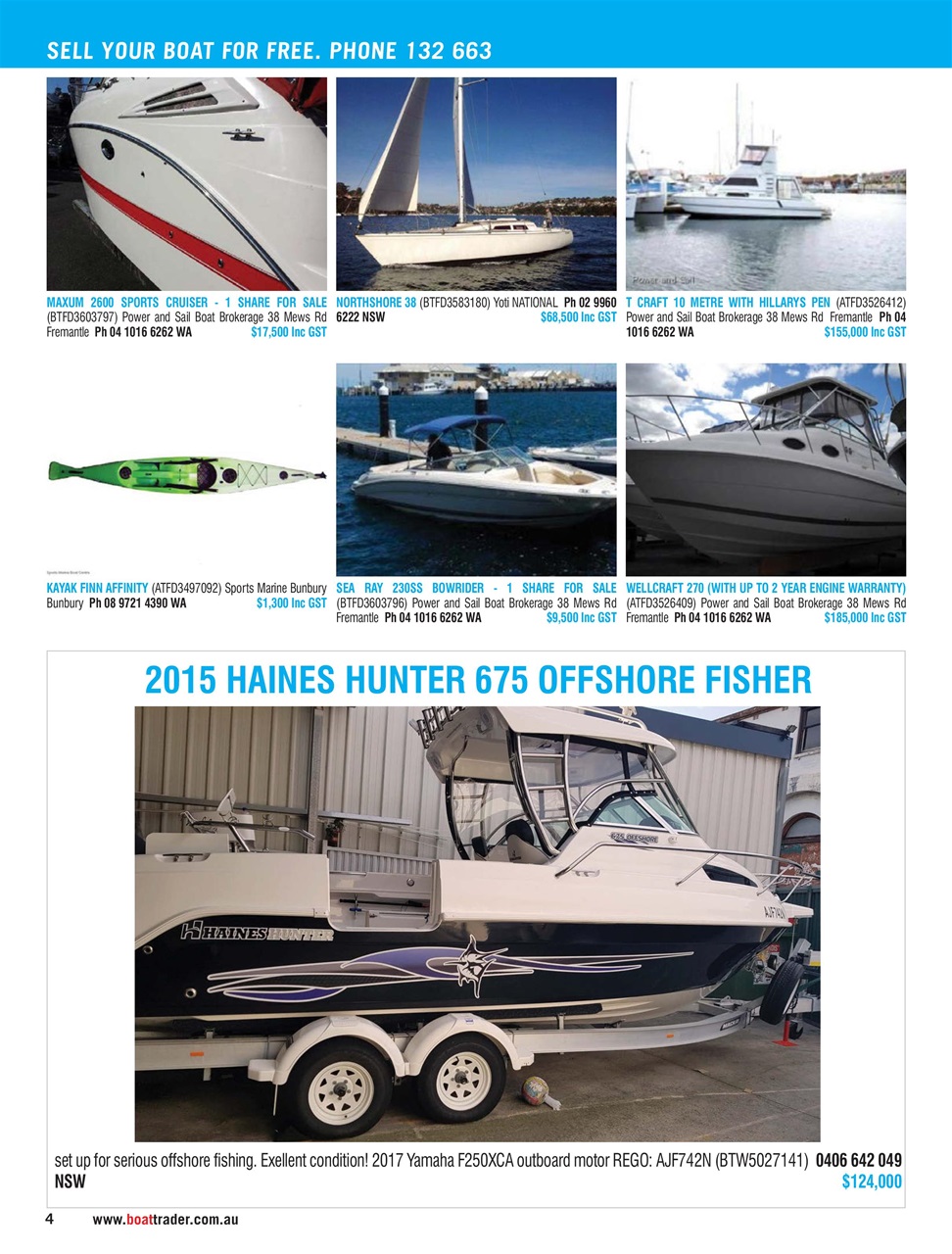 Boat Trader Australia Preview Pages