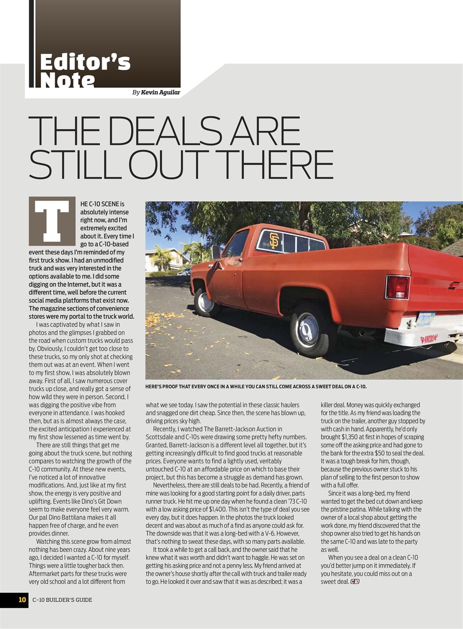 C10 Builder's Guide Preview Pages