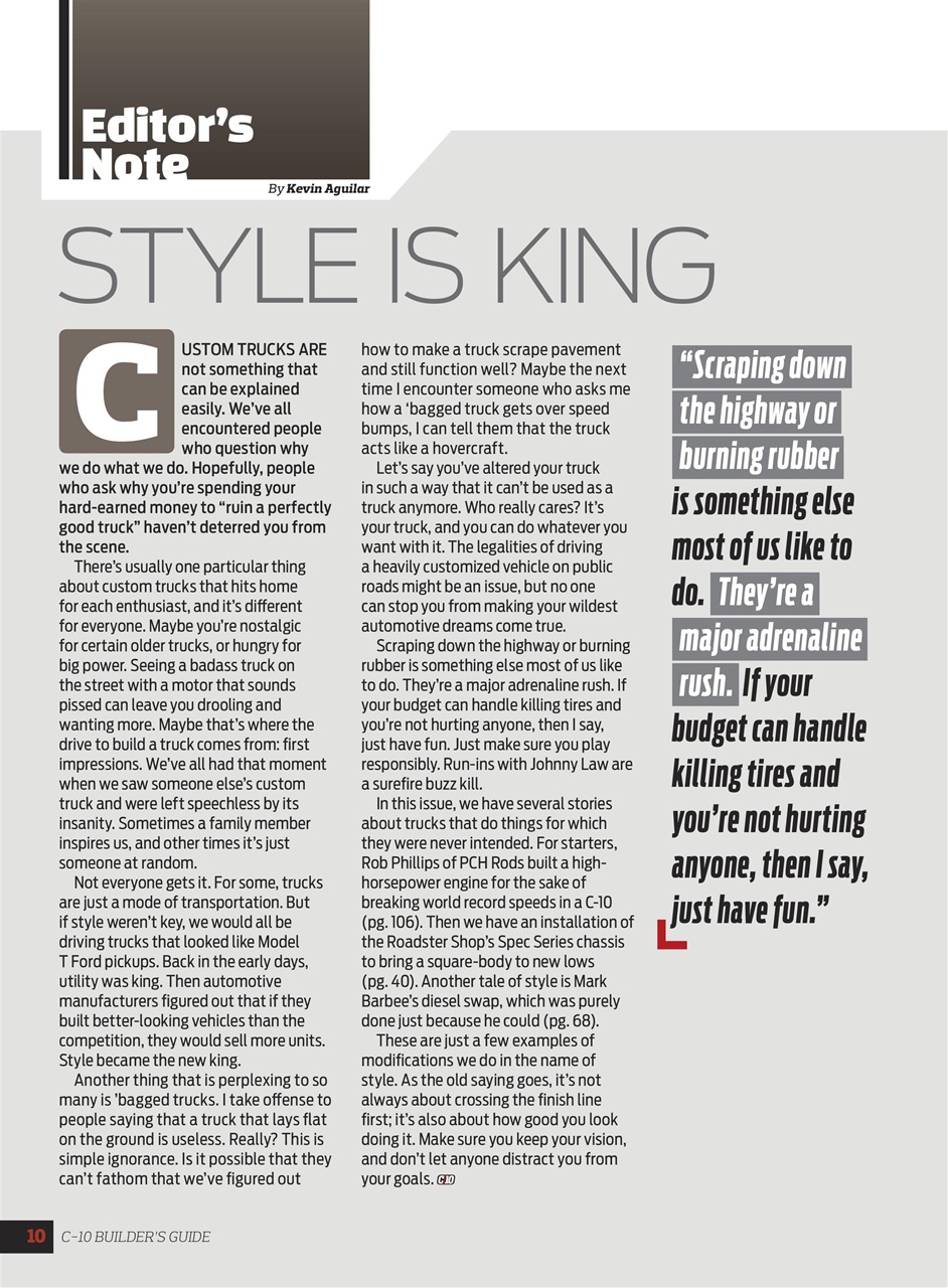 C10 Builder's Guide Preview Pages