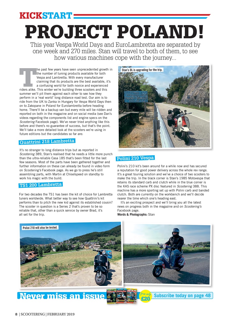 Scootering Preview Pages