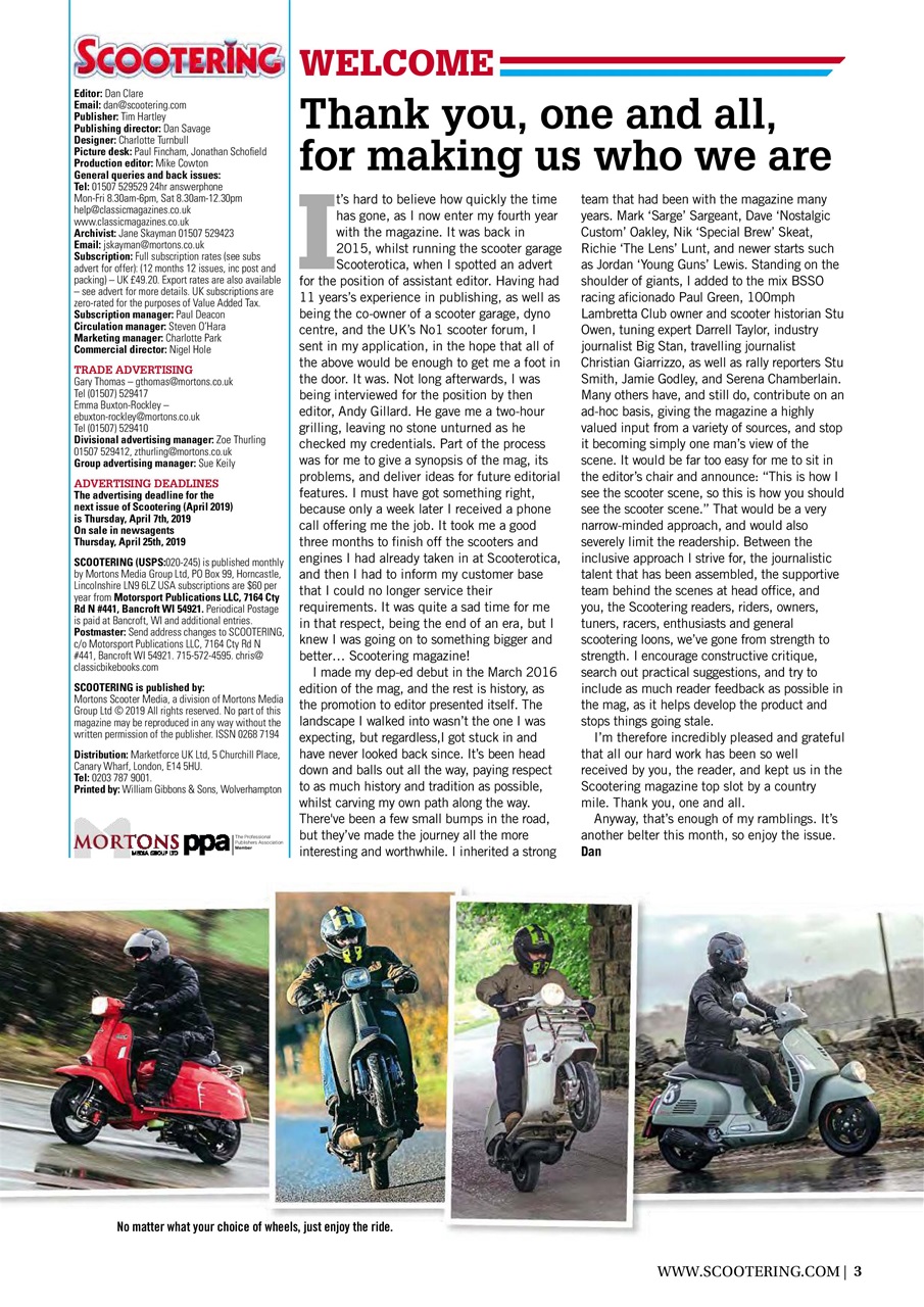 Scootering Preview Pages