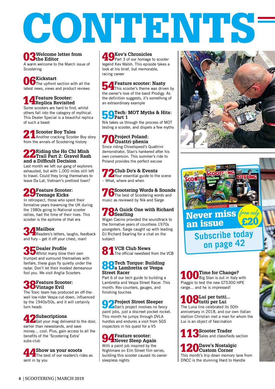 Scootering Preview Pages