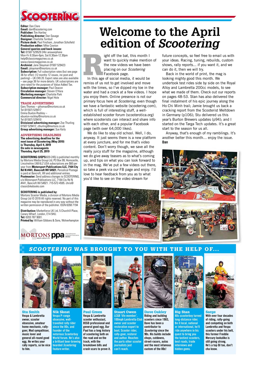 Scootering Preview Pages