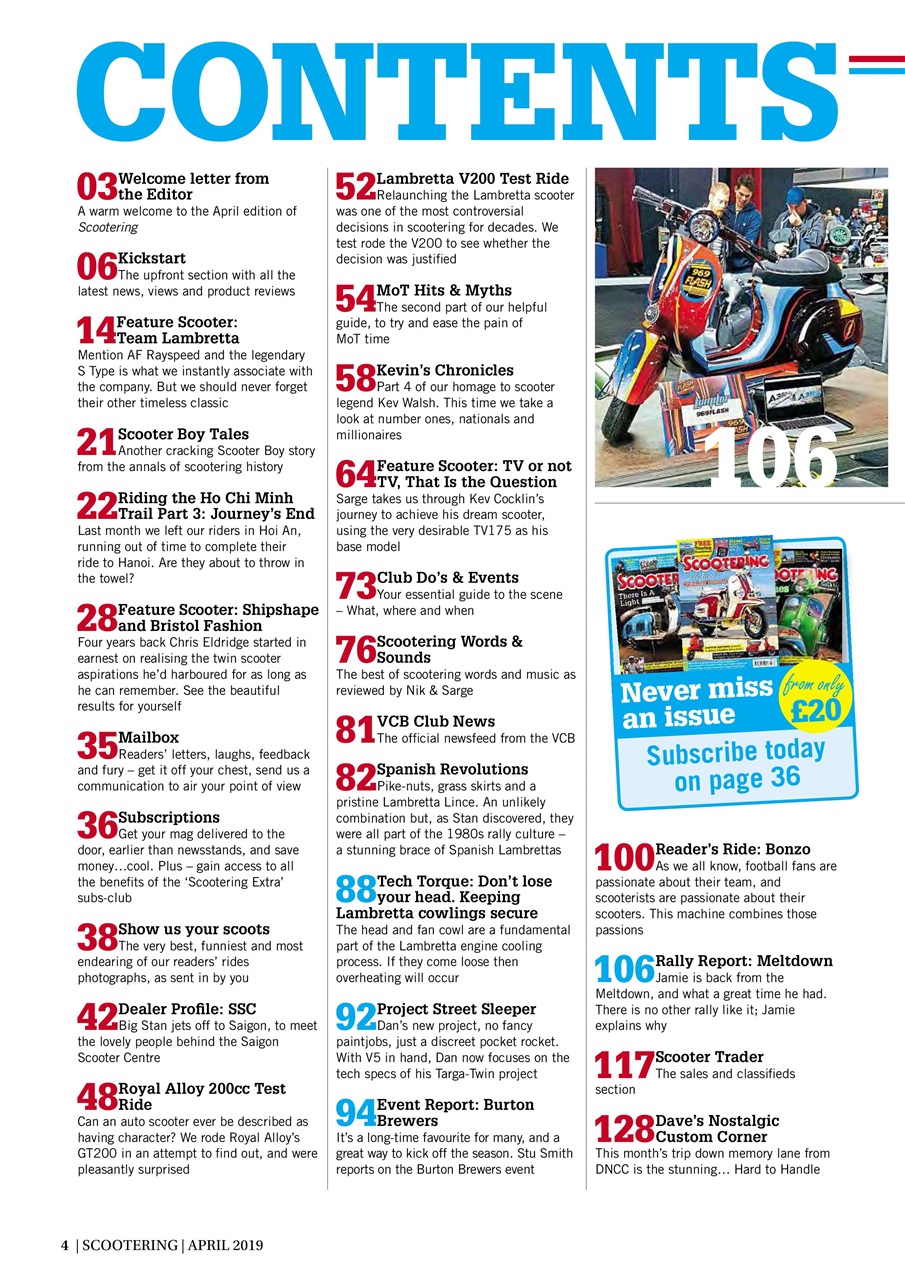 Scootering Preview Pages