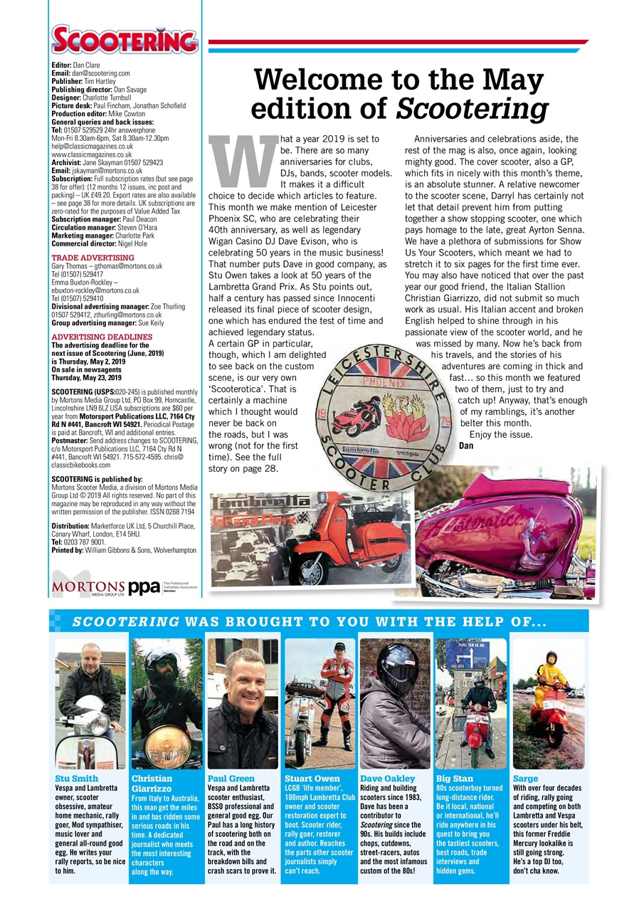 Scootering Preview Pages