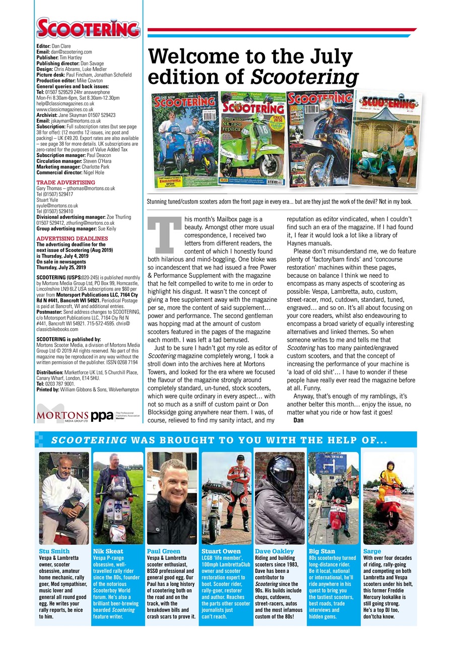 Scootering Preview Pages