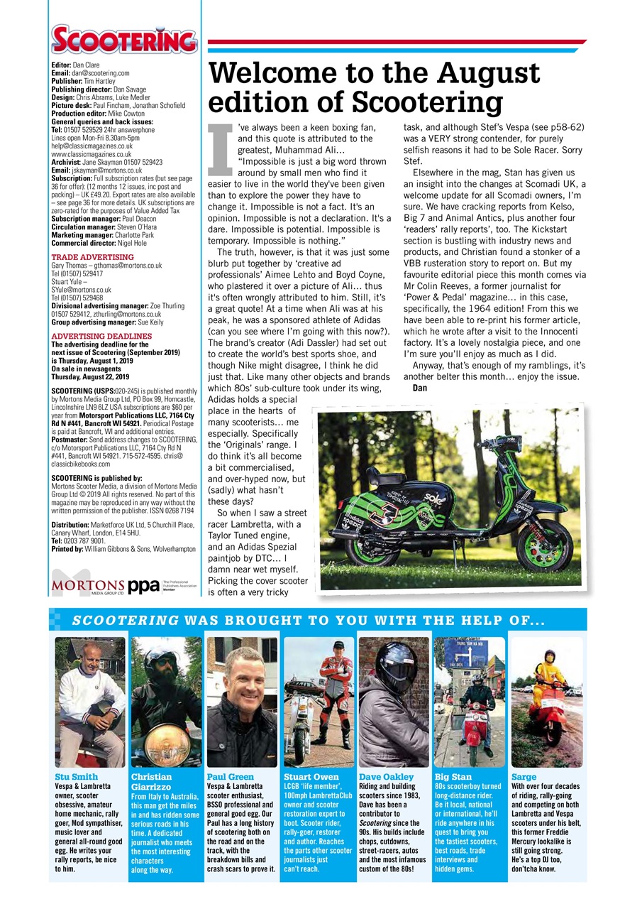 Scootering Preview Pages