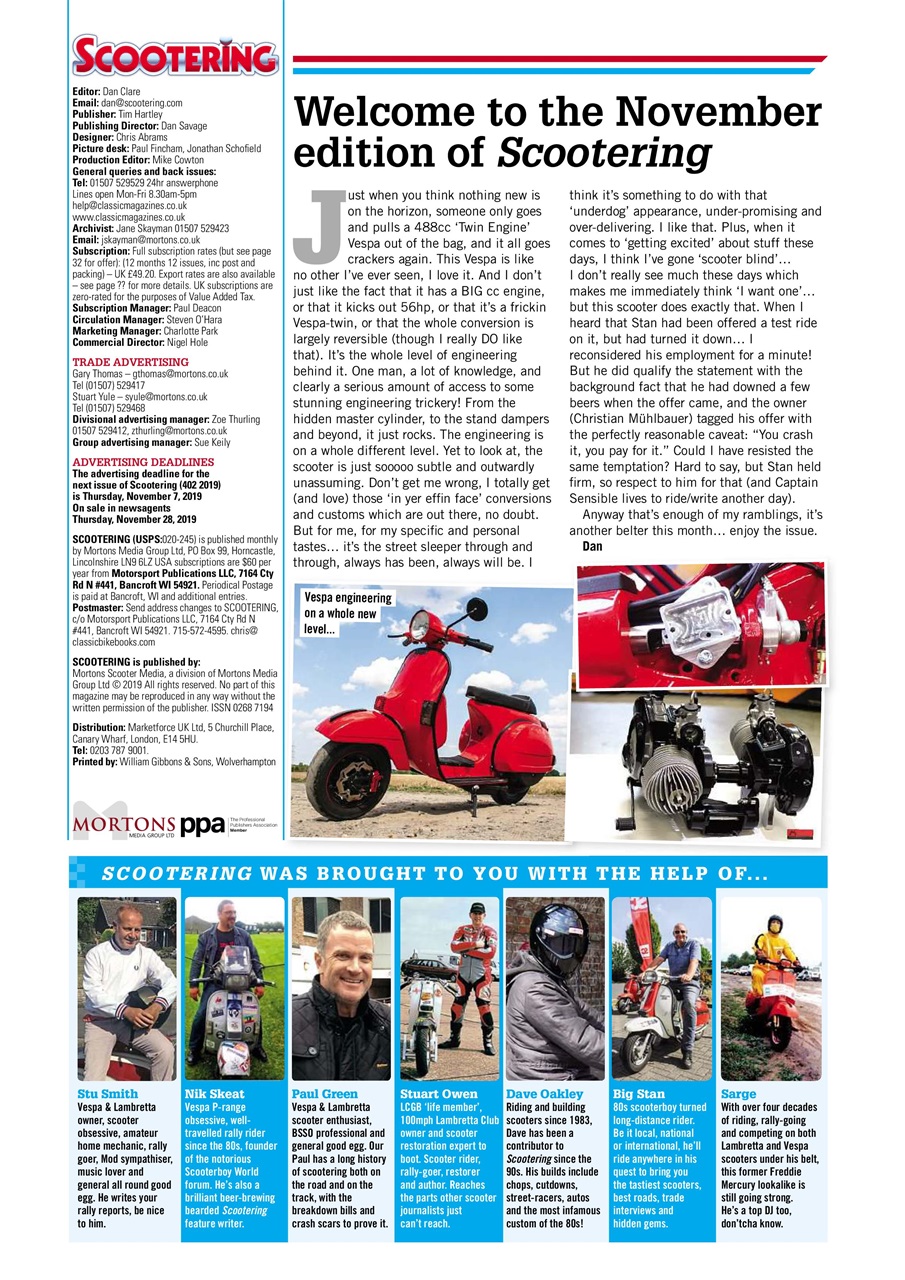 Scootering Preview Pages