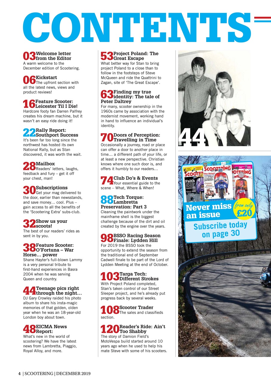 Scootering Preview Pages