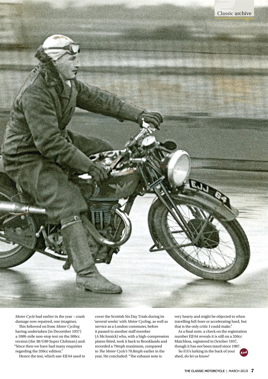 The Classic MotorCycle Preview Pages