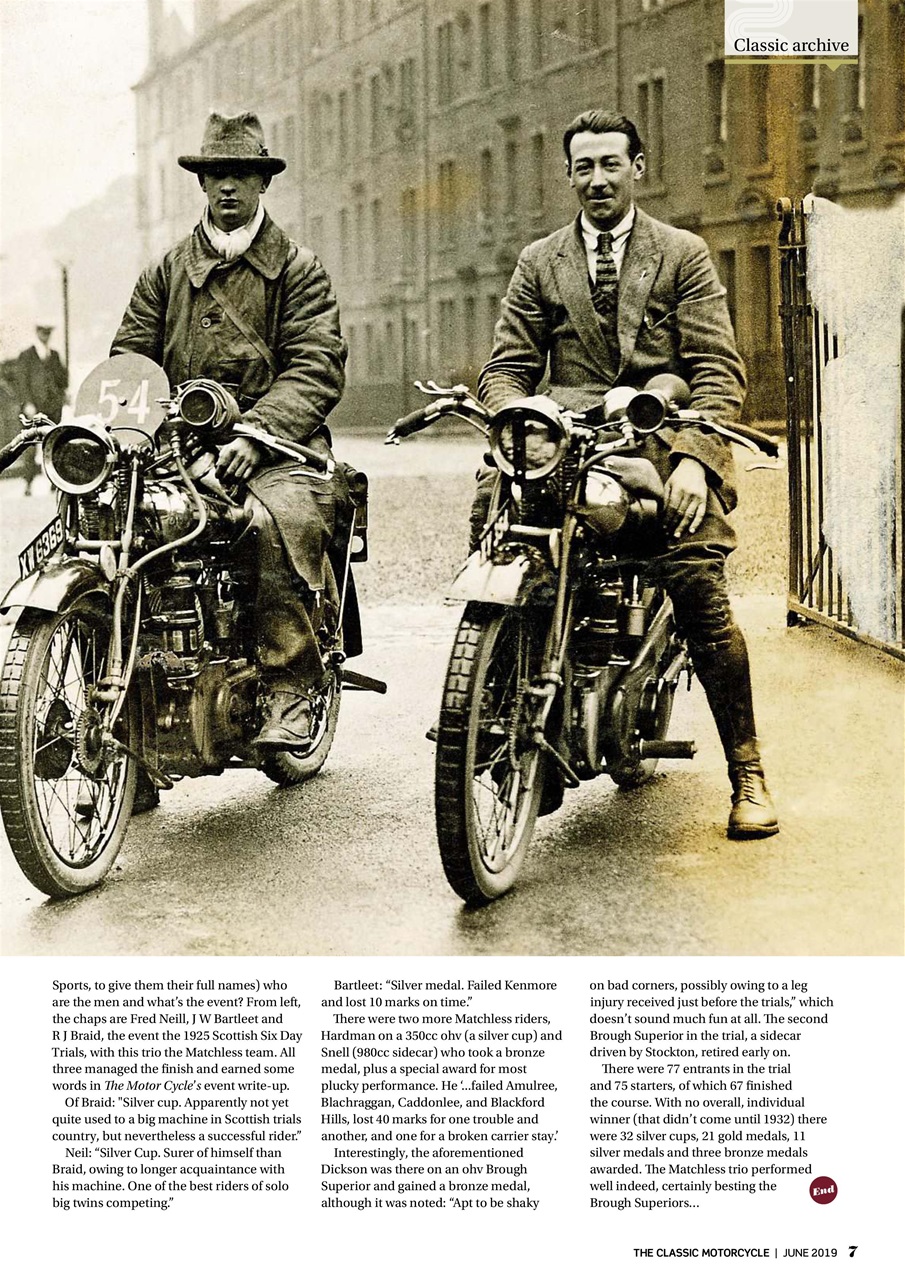 The Classic MotorCycle Preview Pages