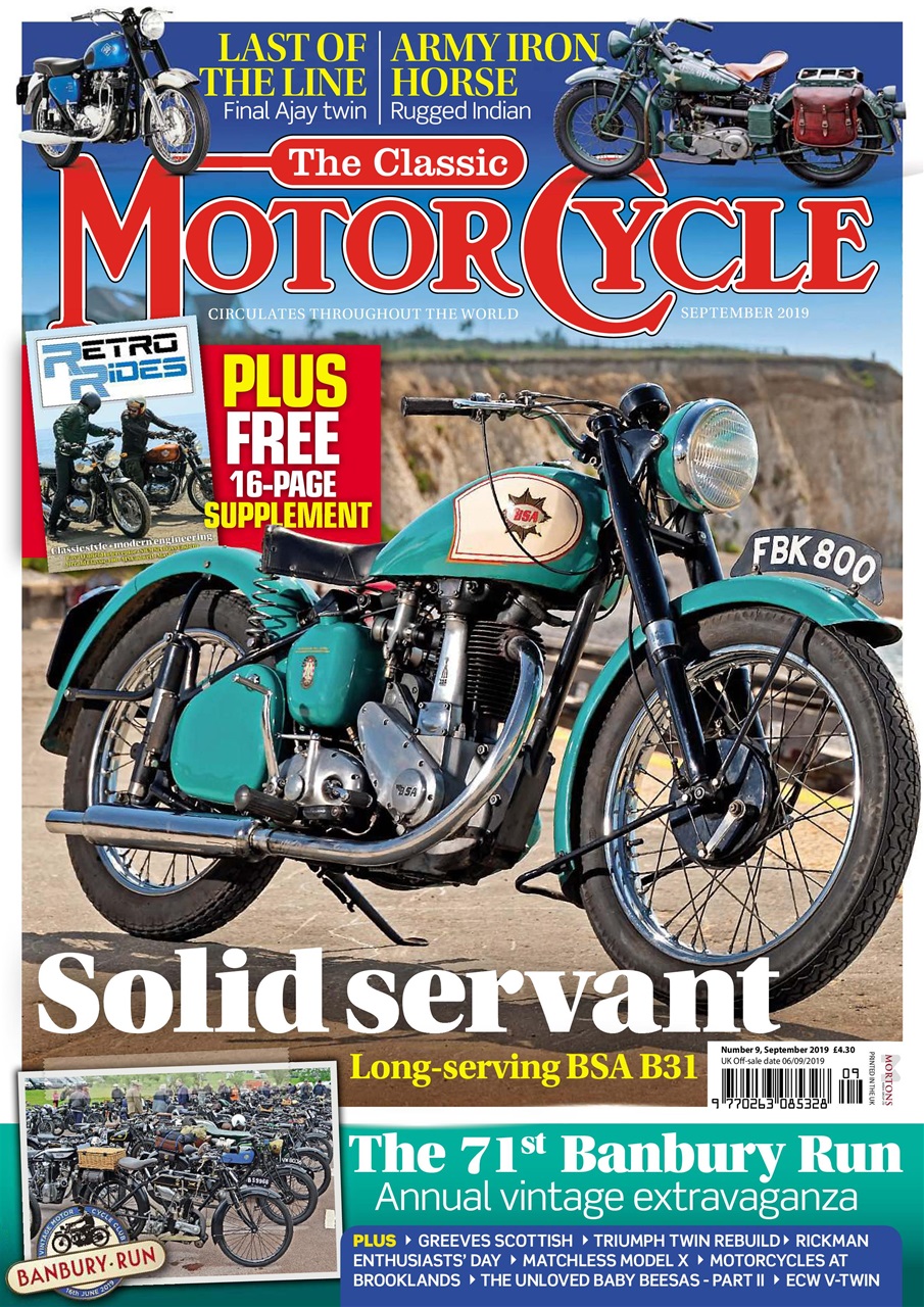 The Classic MotorCycle Preview Pages