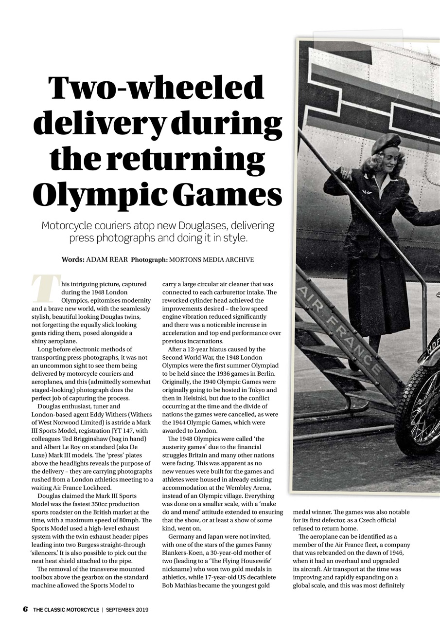 The Classic MotorCycle Preview Pages