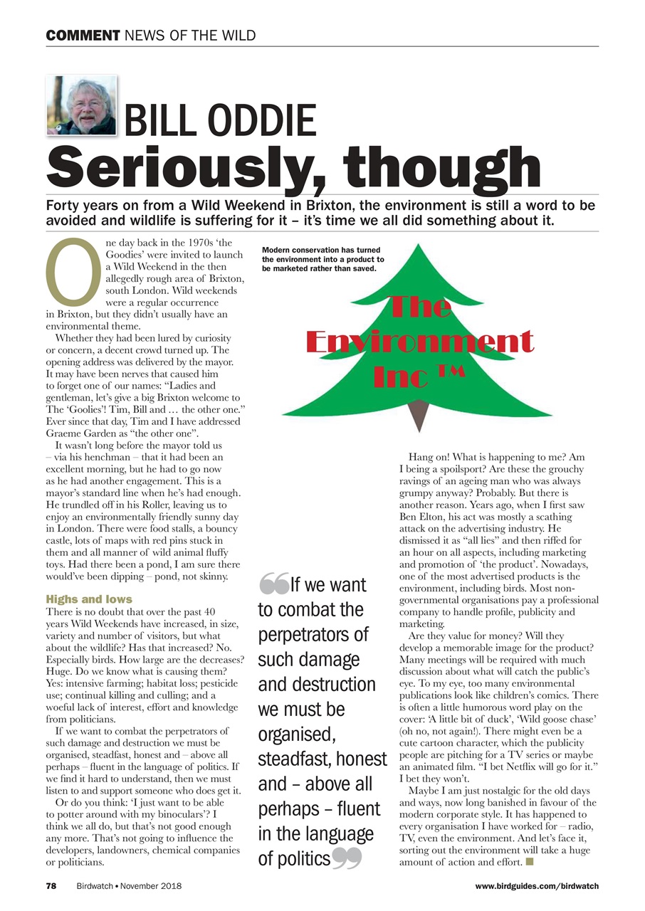 Birdwatch Magazine Preview Pages