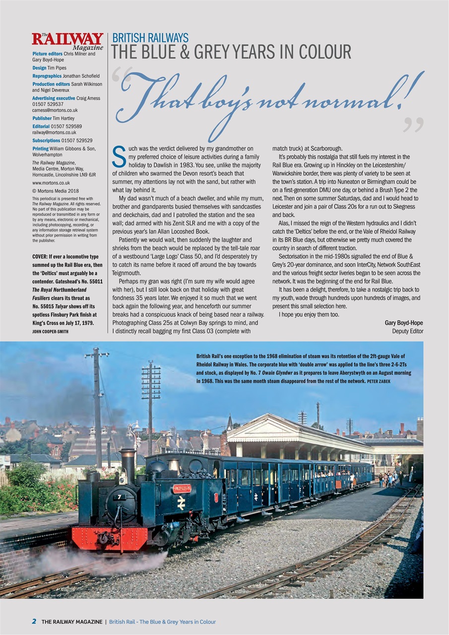 Rail Express Preview Pages