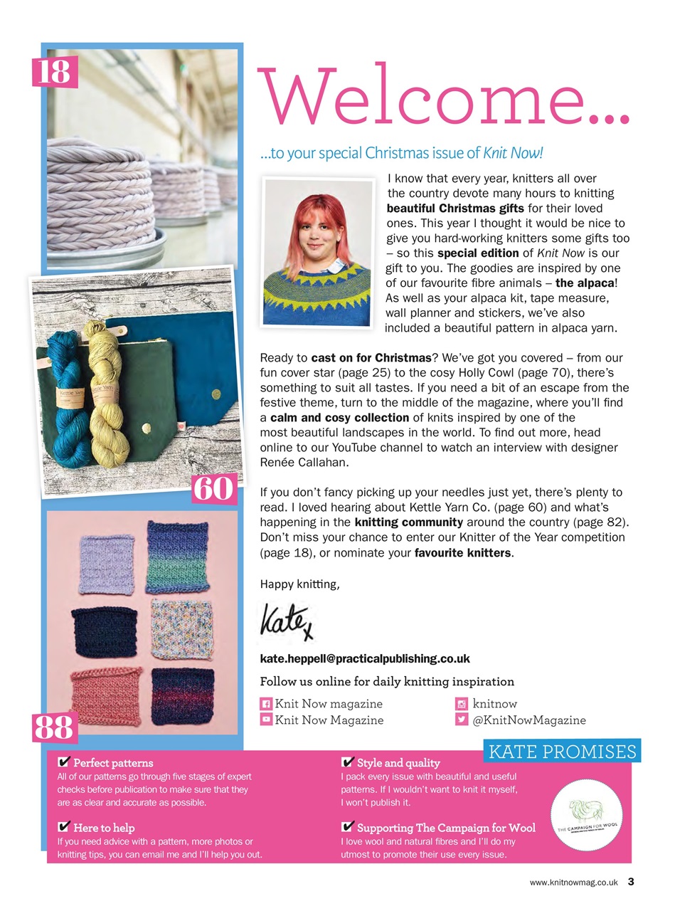 Knit Now Preview Pages