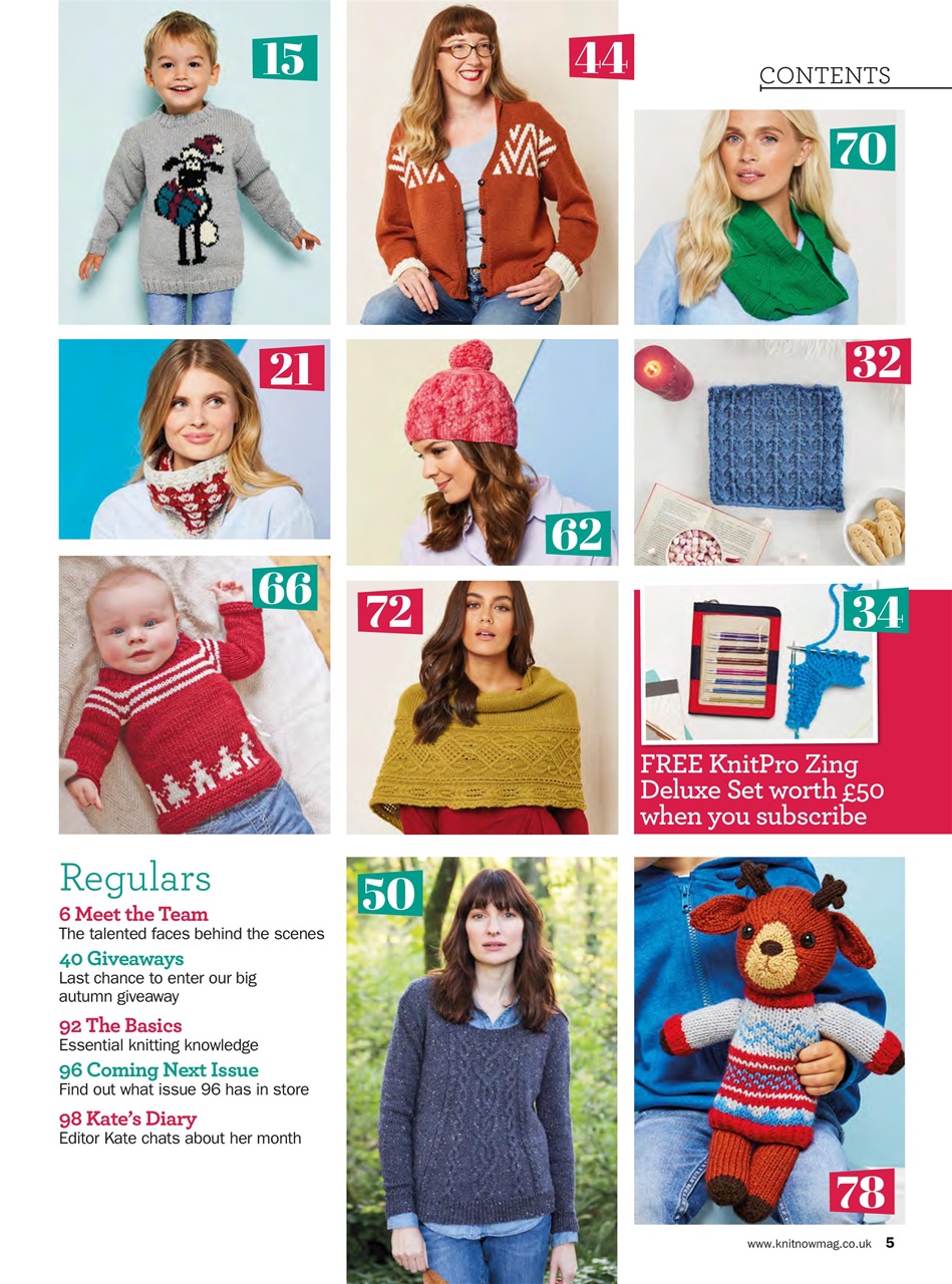 Knit Now Preview Pages