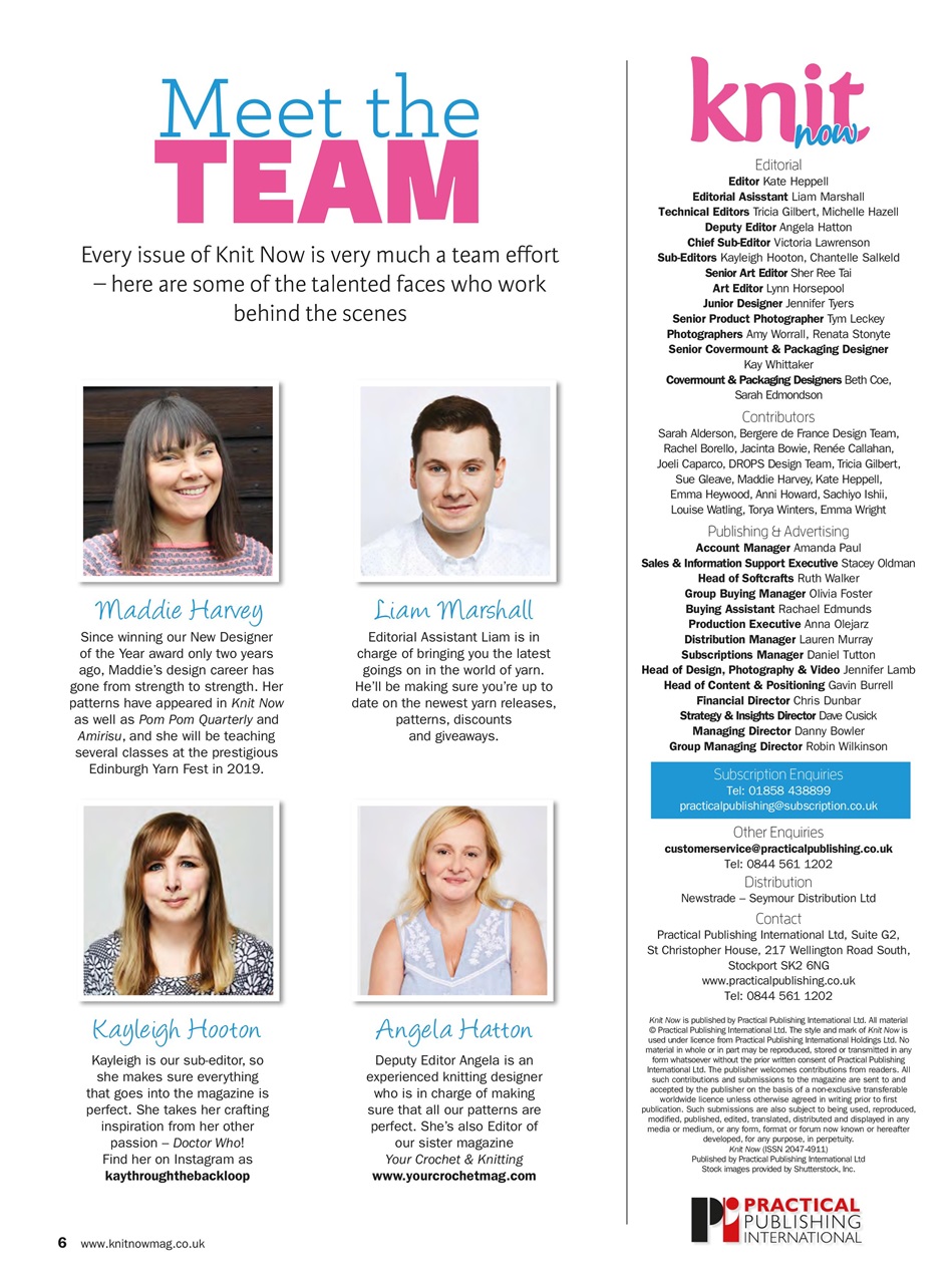 Knit Now Preview Pages